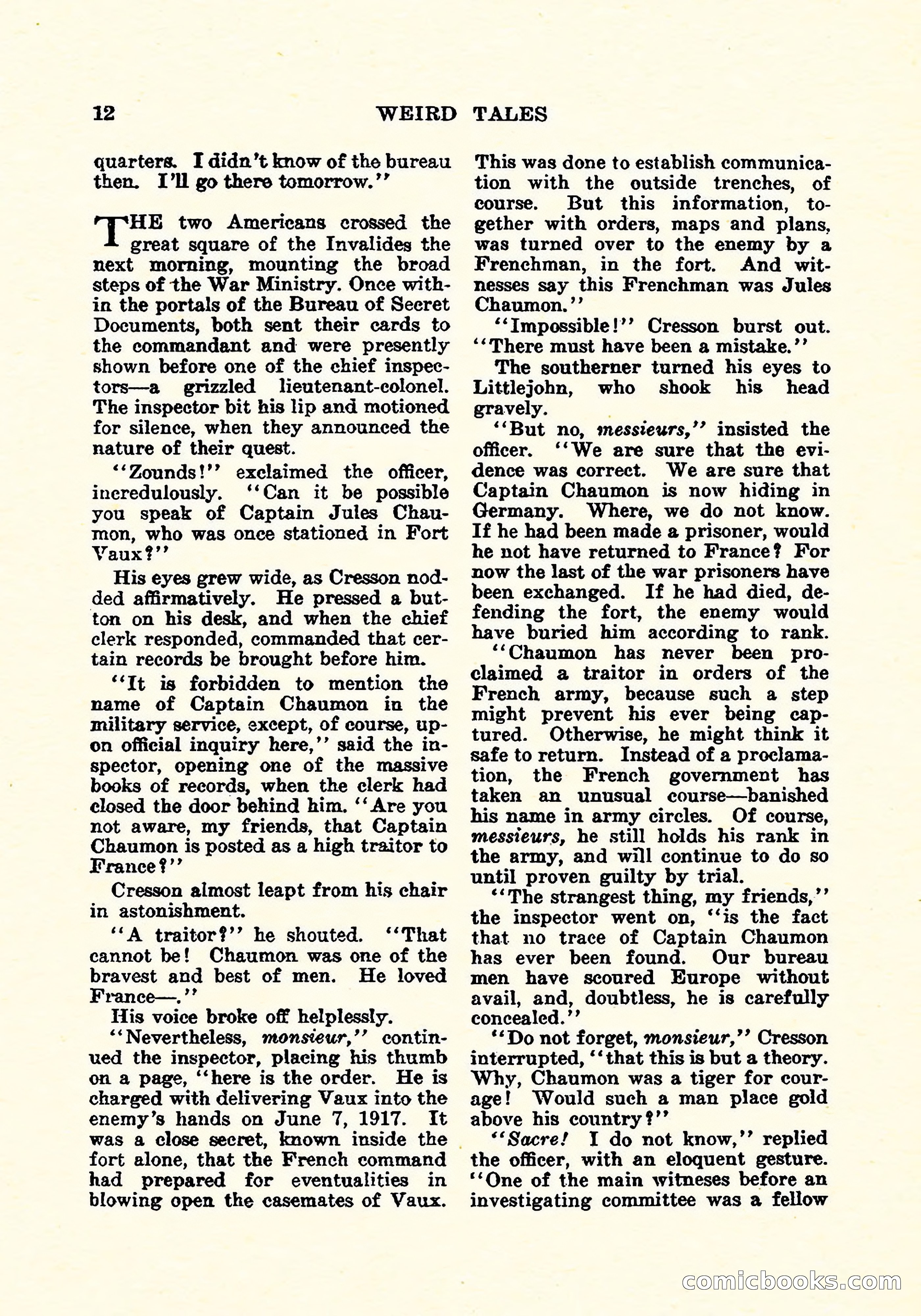 Weird Tales, Vol. 5, No. 2 — page 13 of 194