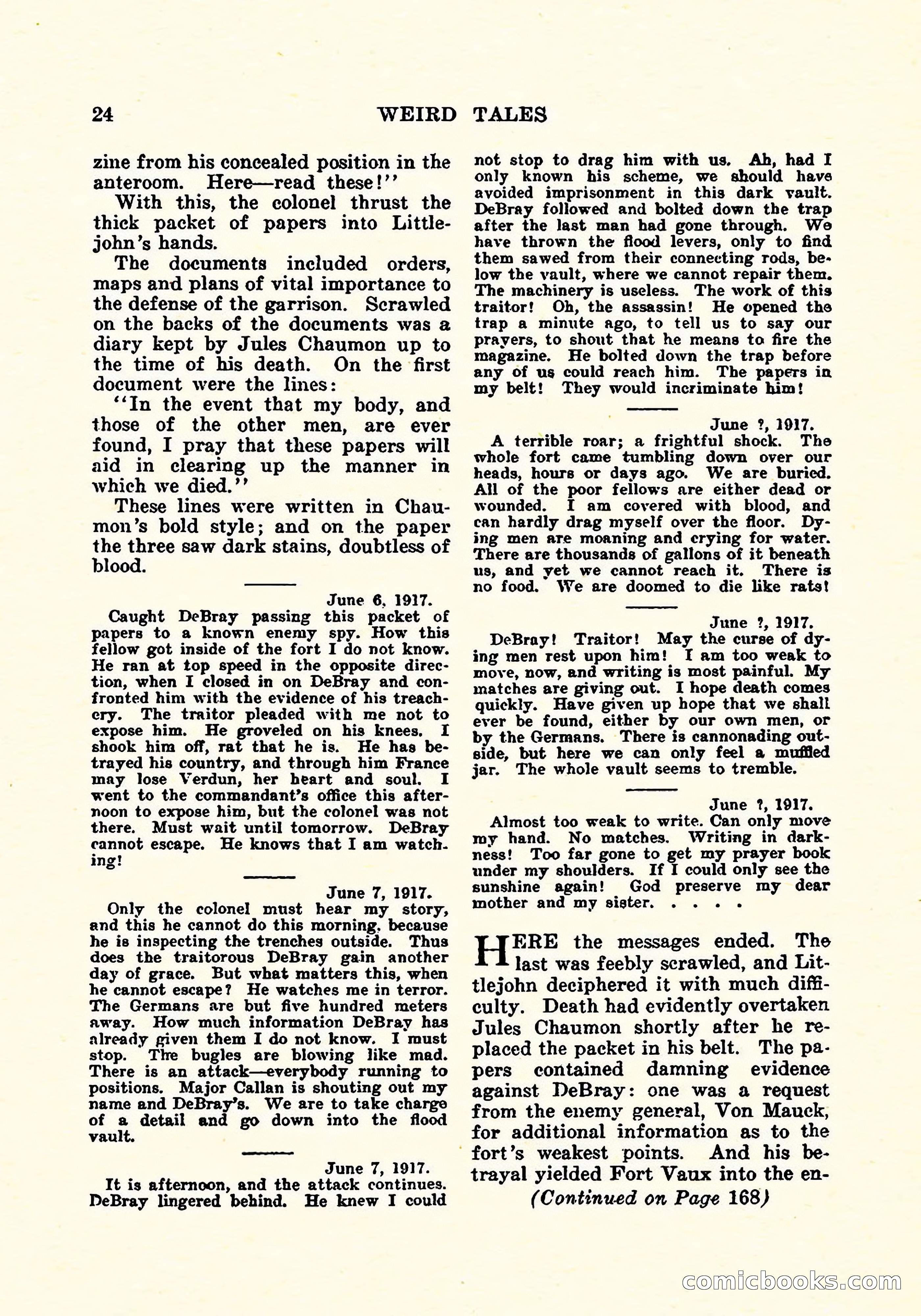 Weird Tales, Vol. 5, No. 2 — page 25 of 194