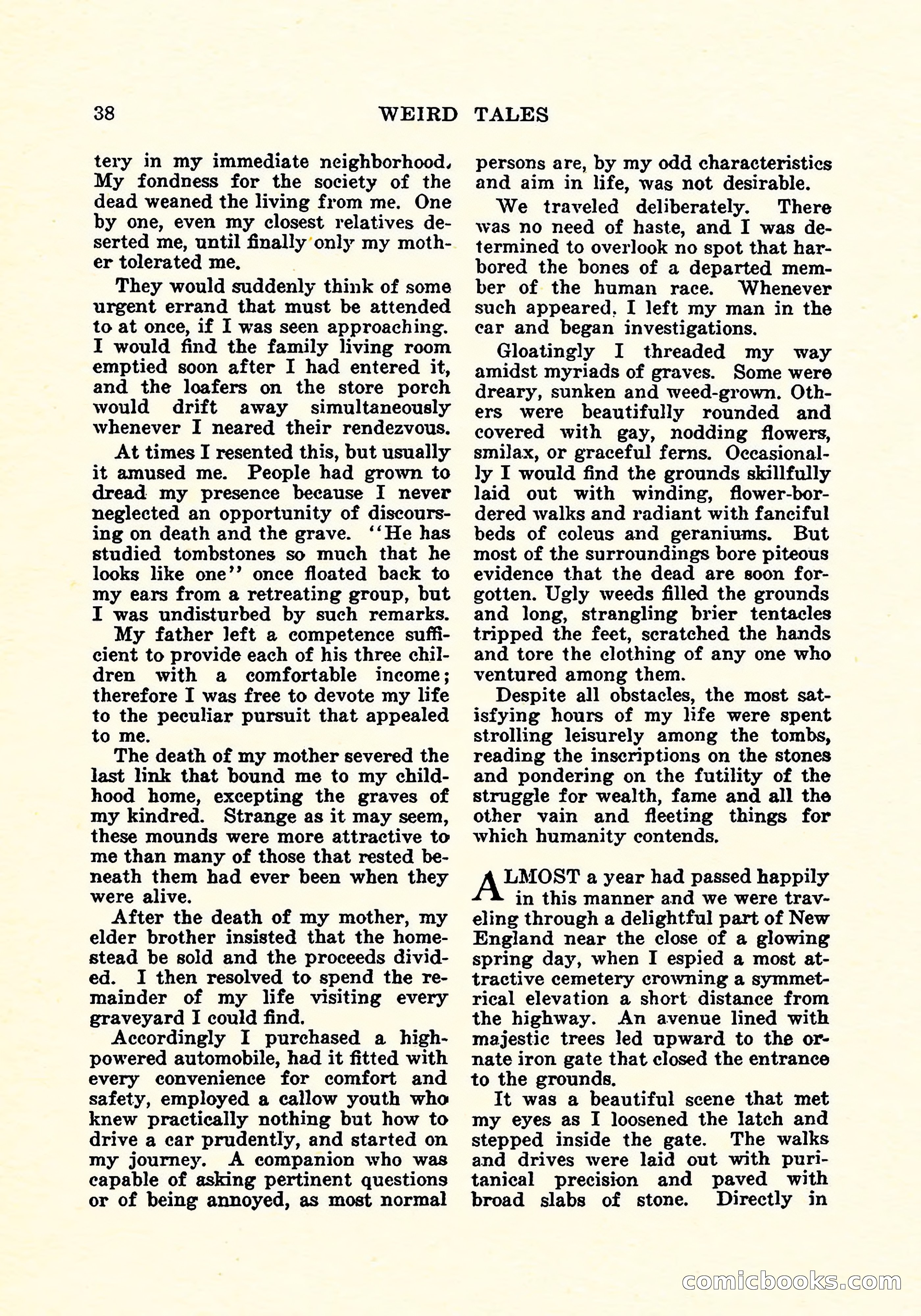 Weird Tales, Vol. 5, No. 2 — page 39 of 194