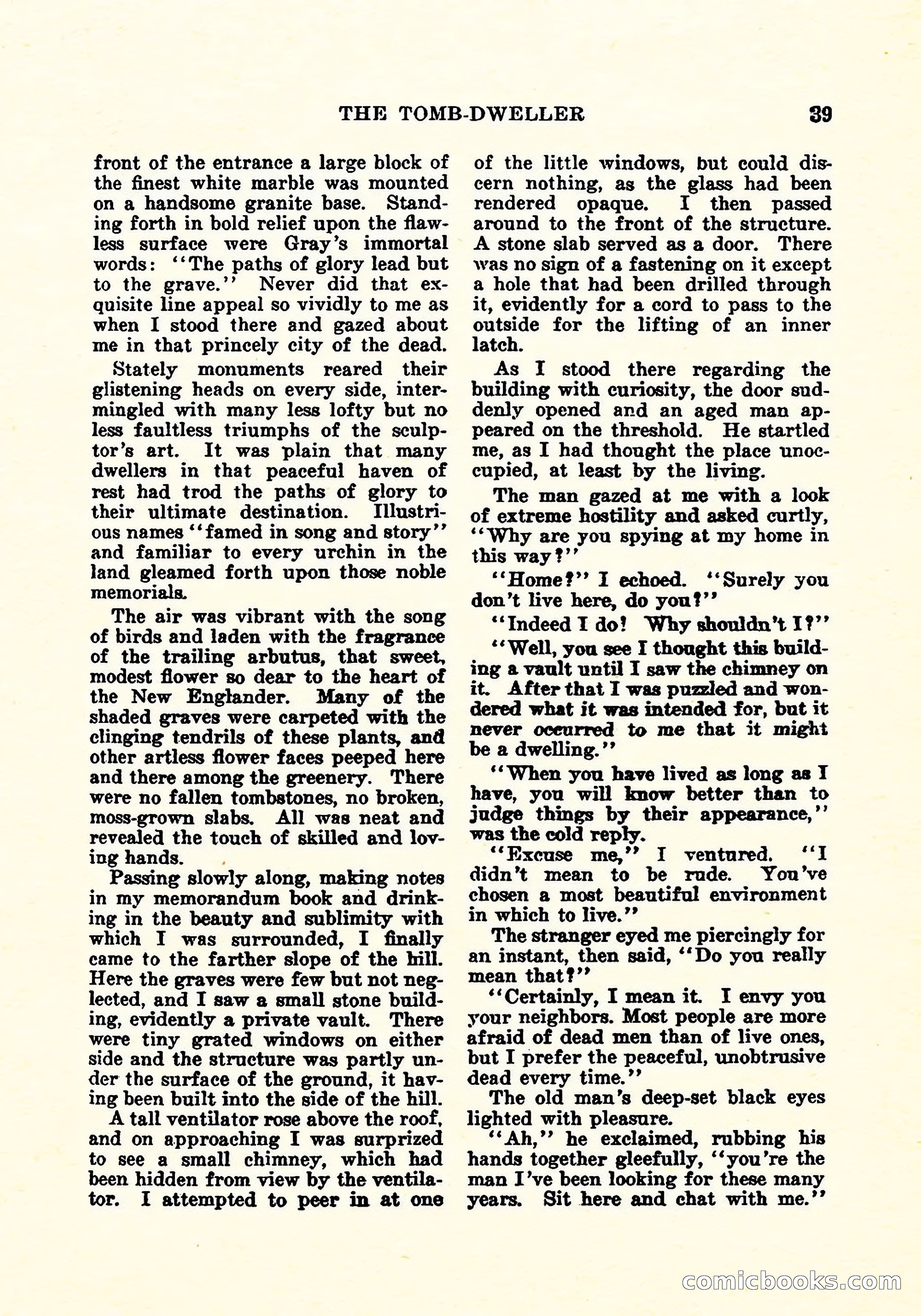 Weird Tales, Vol. 5, No. 2 — page 40 of 194