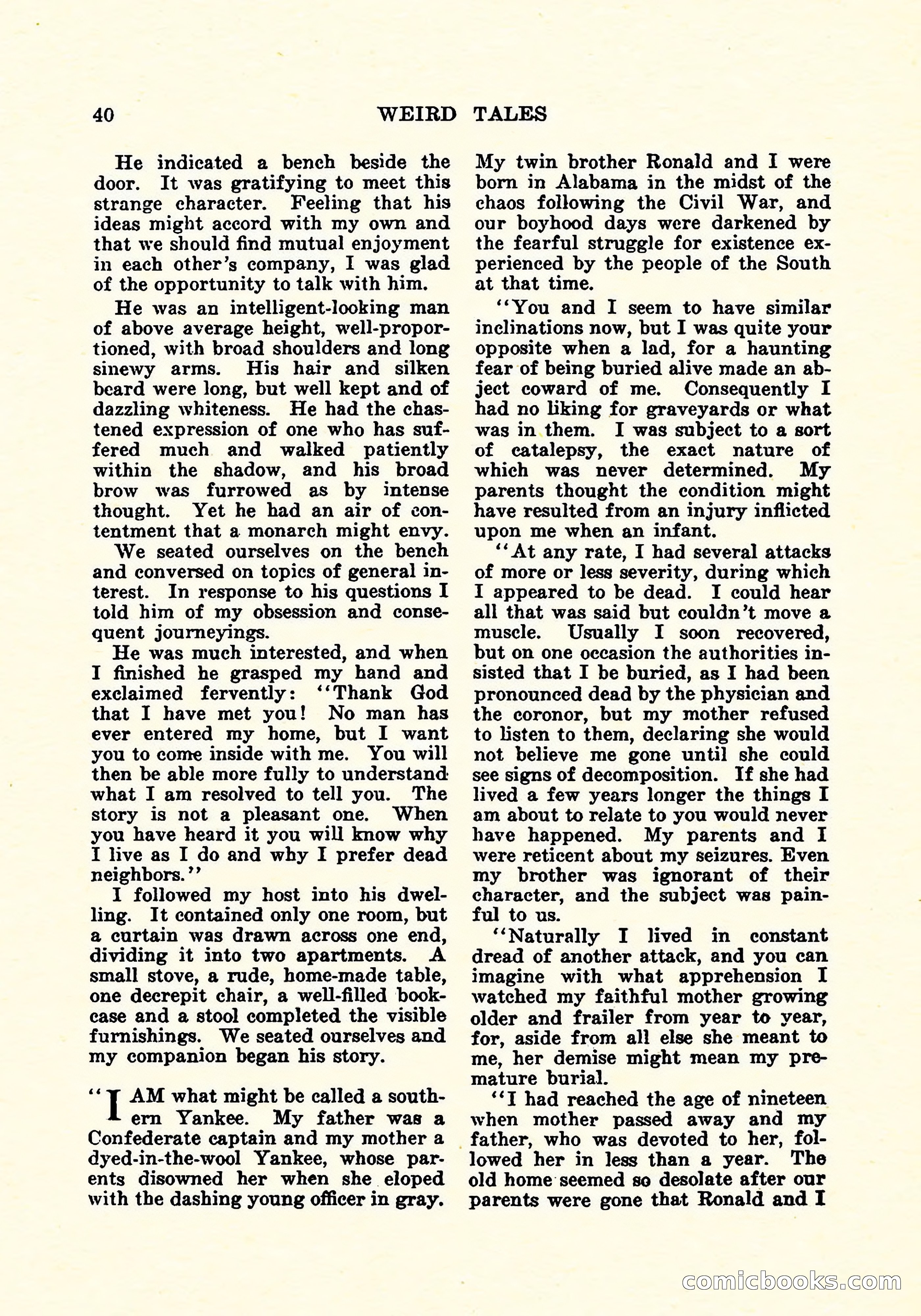 Weird Tales, Vol. 5, No. 2 — page 41 of 194