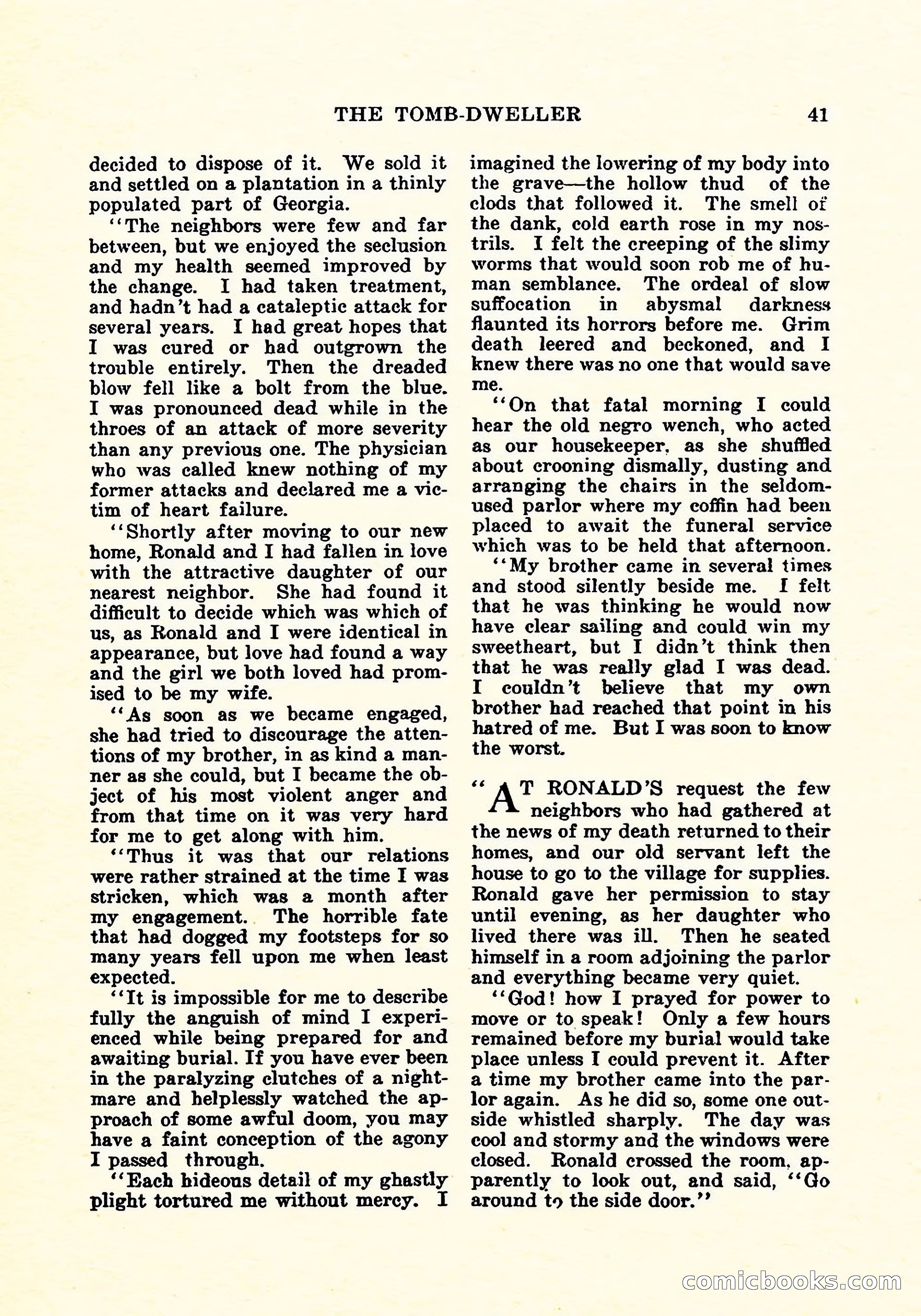 Weird Tales, Vol. 5, No. 2 — page 42 of 194