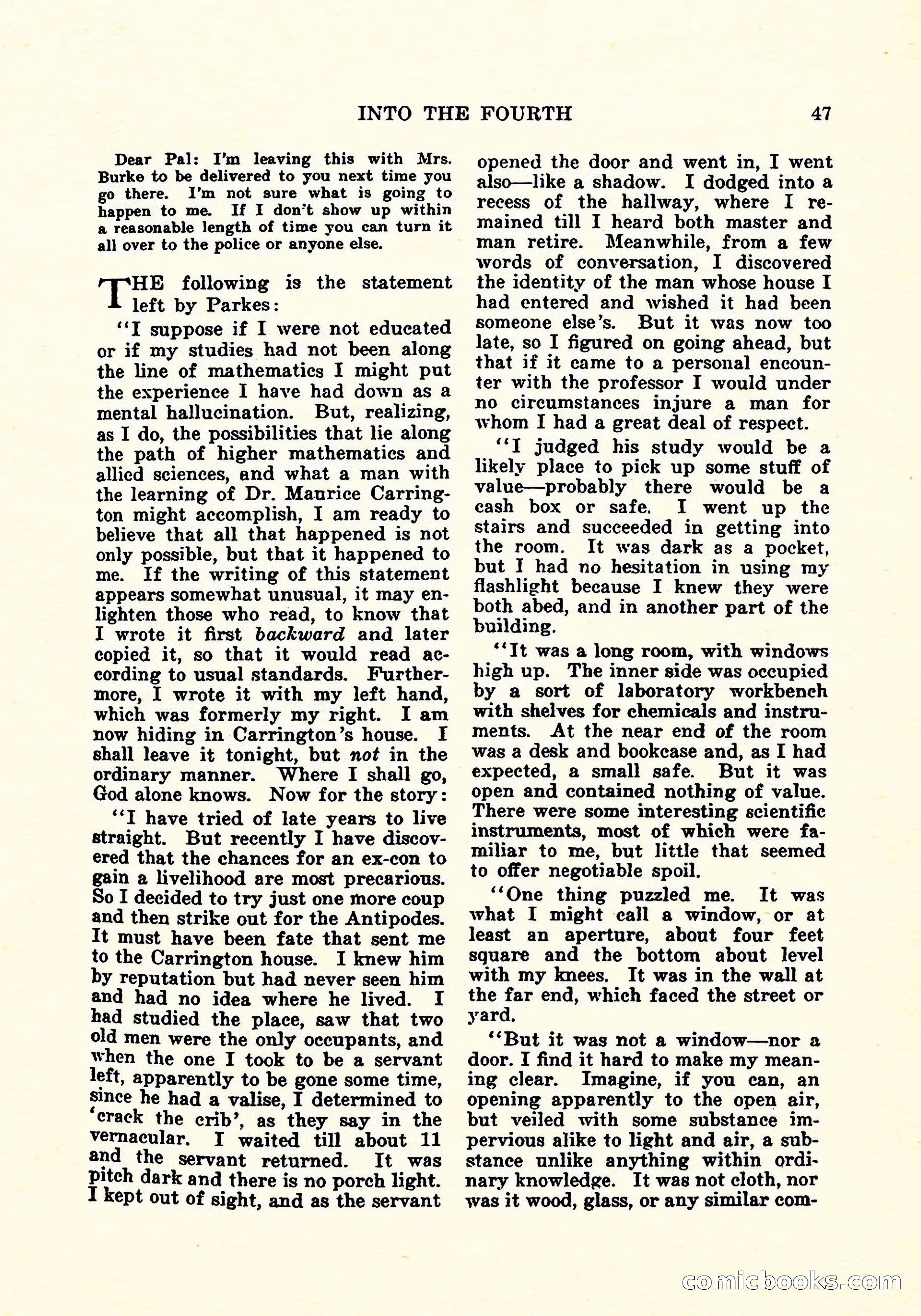 Weird Tales, Vol. 5, No. 2 — page 48 of 194