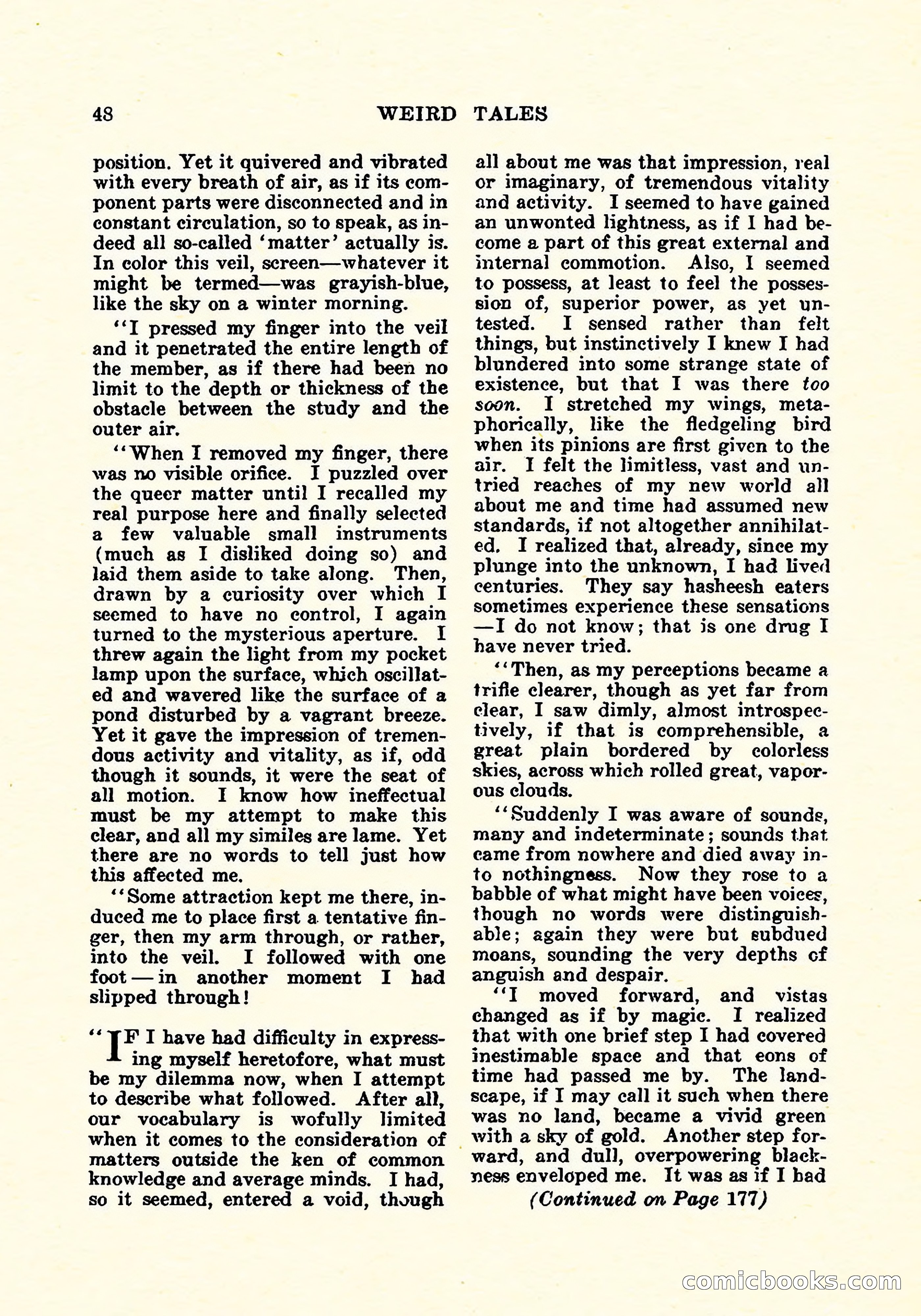Weird Tales, Vol. 5, No. 2 — page 49 of 194