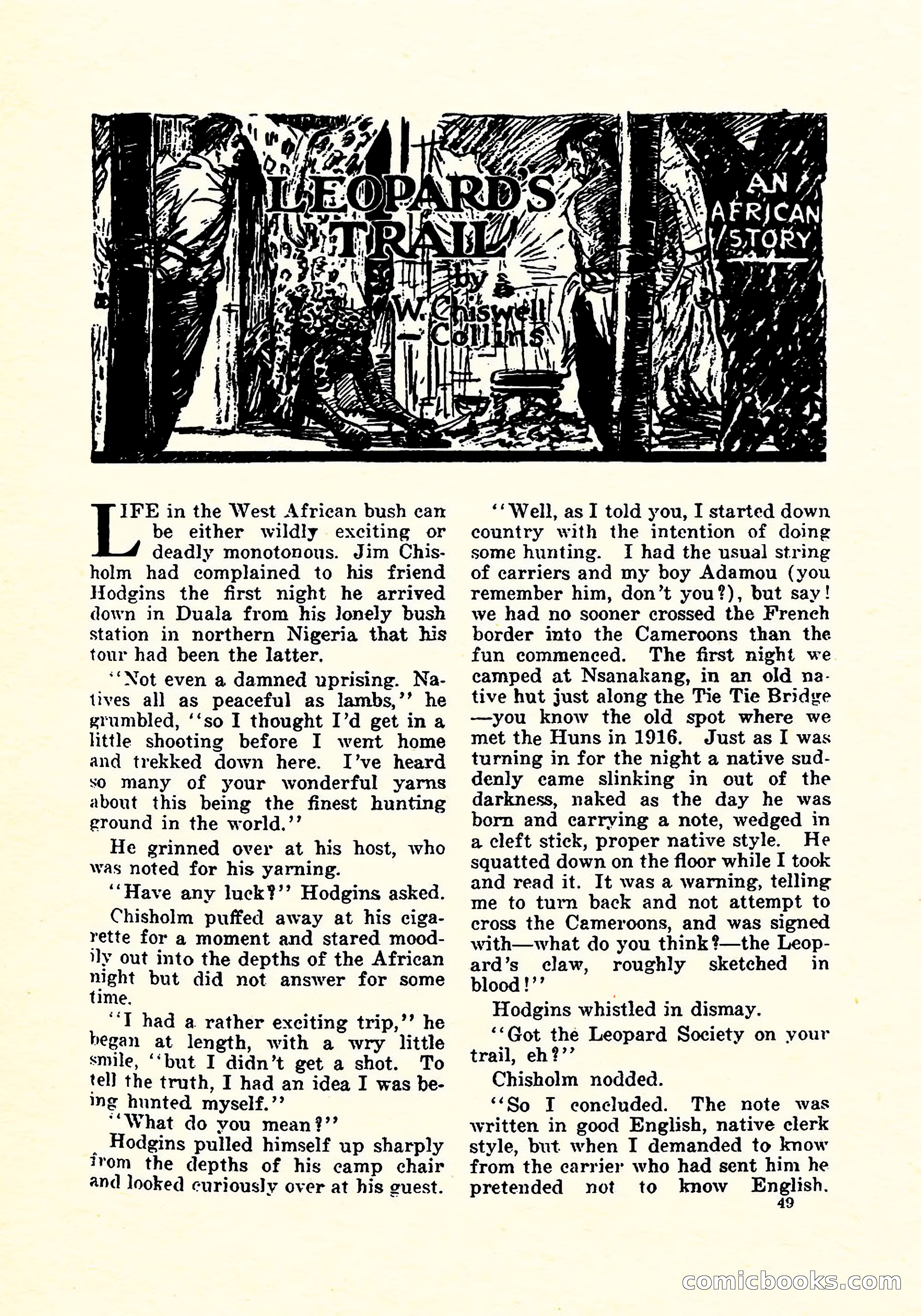 Weird Tales, Vol. 5, No. 2 — page 50 of 194