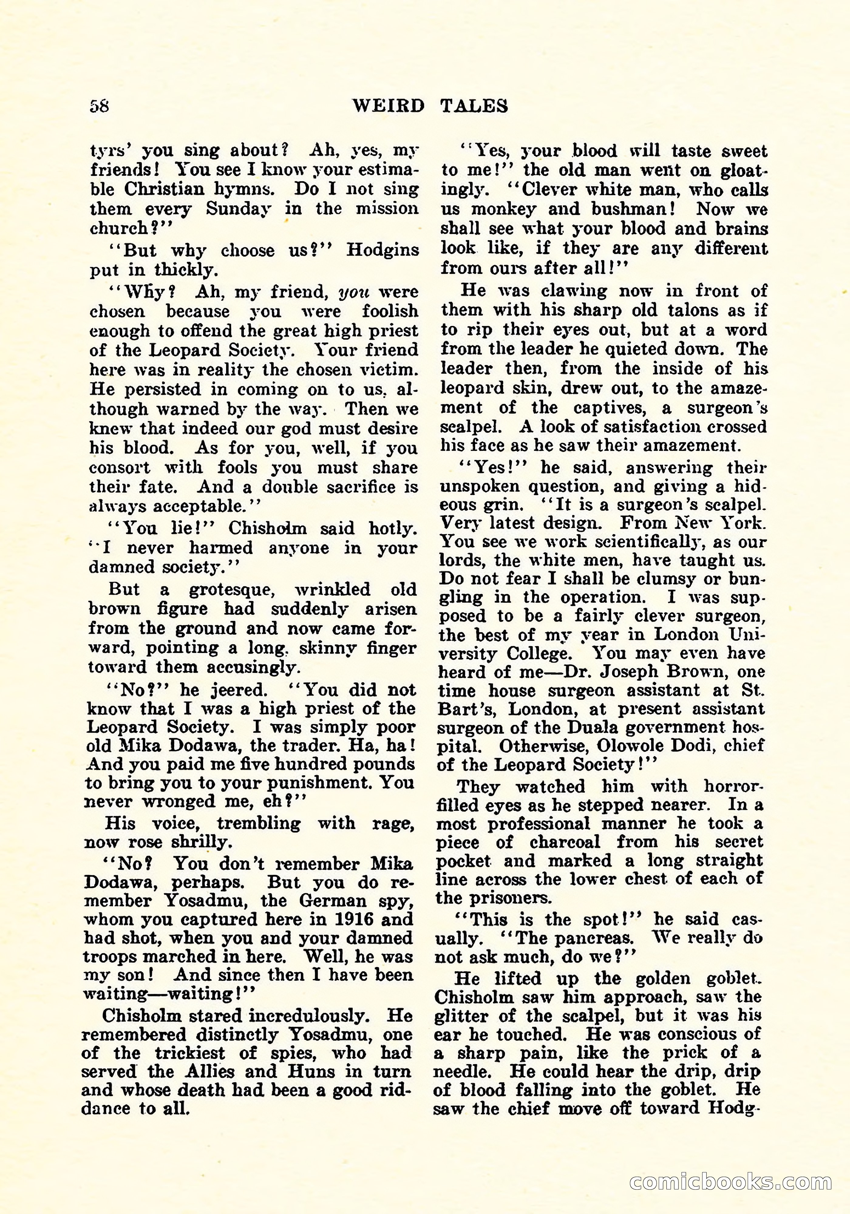 Weird Tales, Vol. 5, No. 2 — page 59 of 194