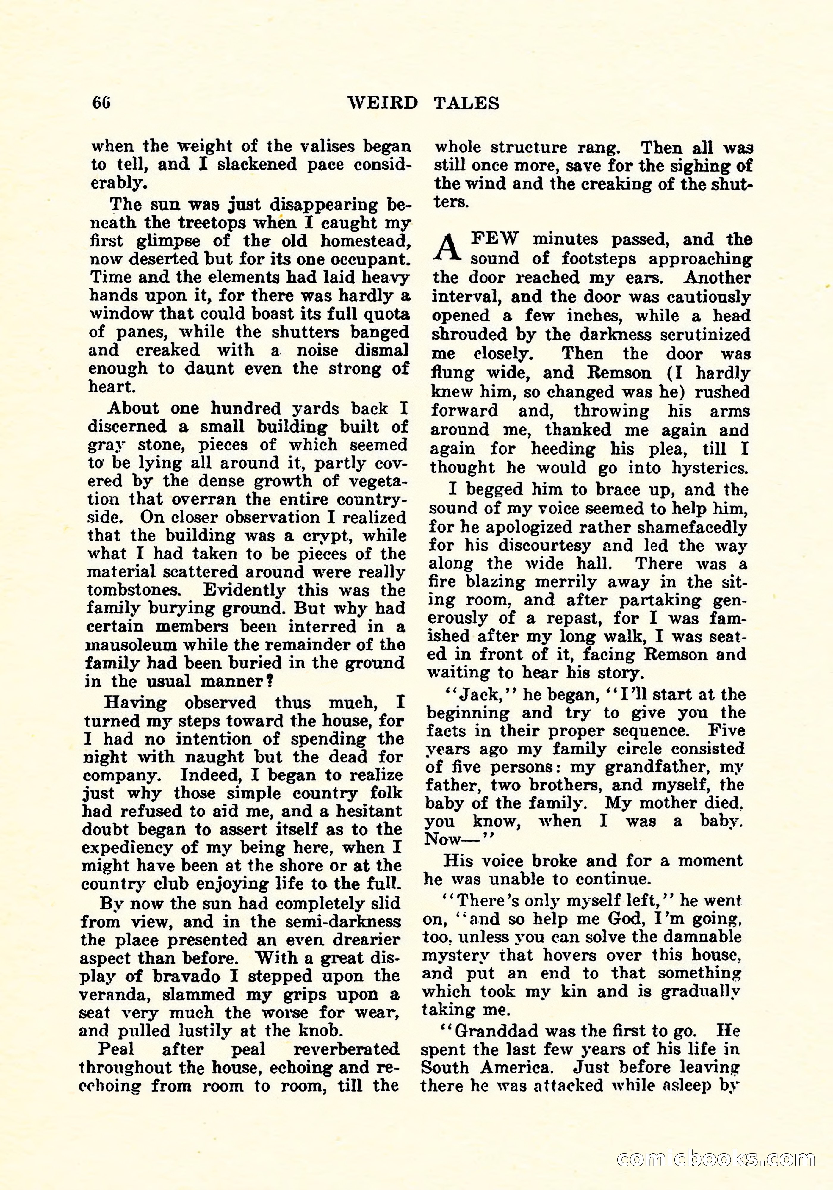 Weird Tales, Vol. 5, No. 2 — page 67 of 194