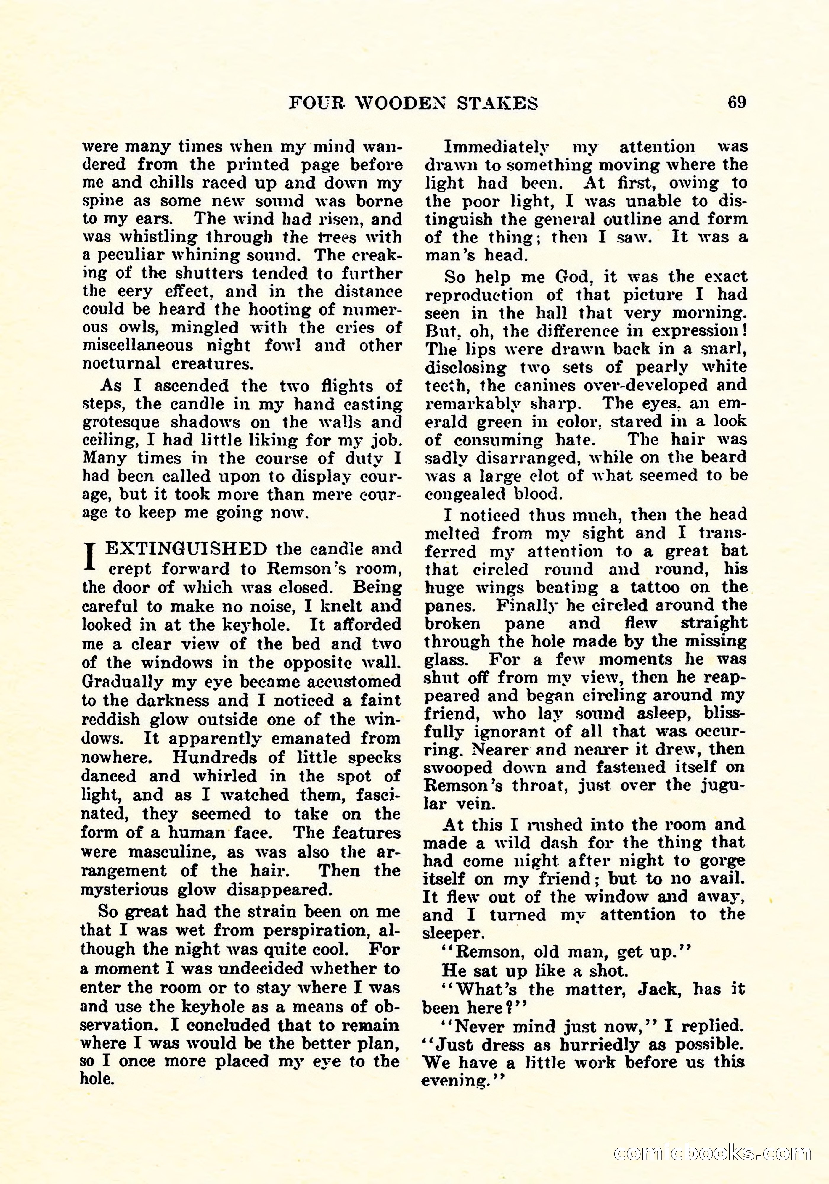 Weird Tales, Vol. 5, No. 2 — page 70 of 194