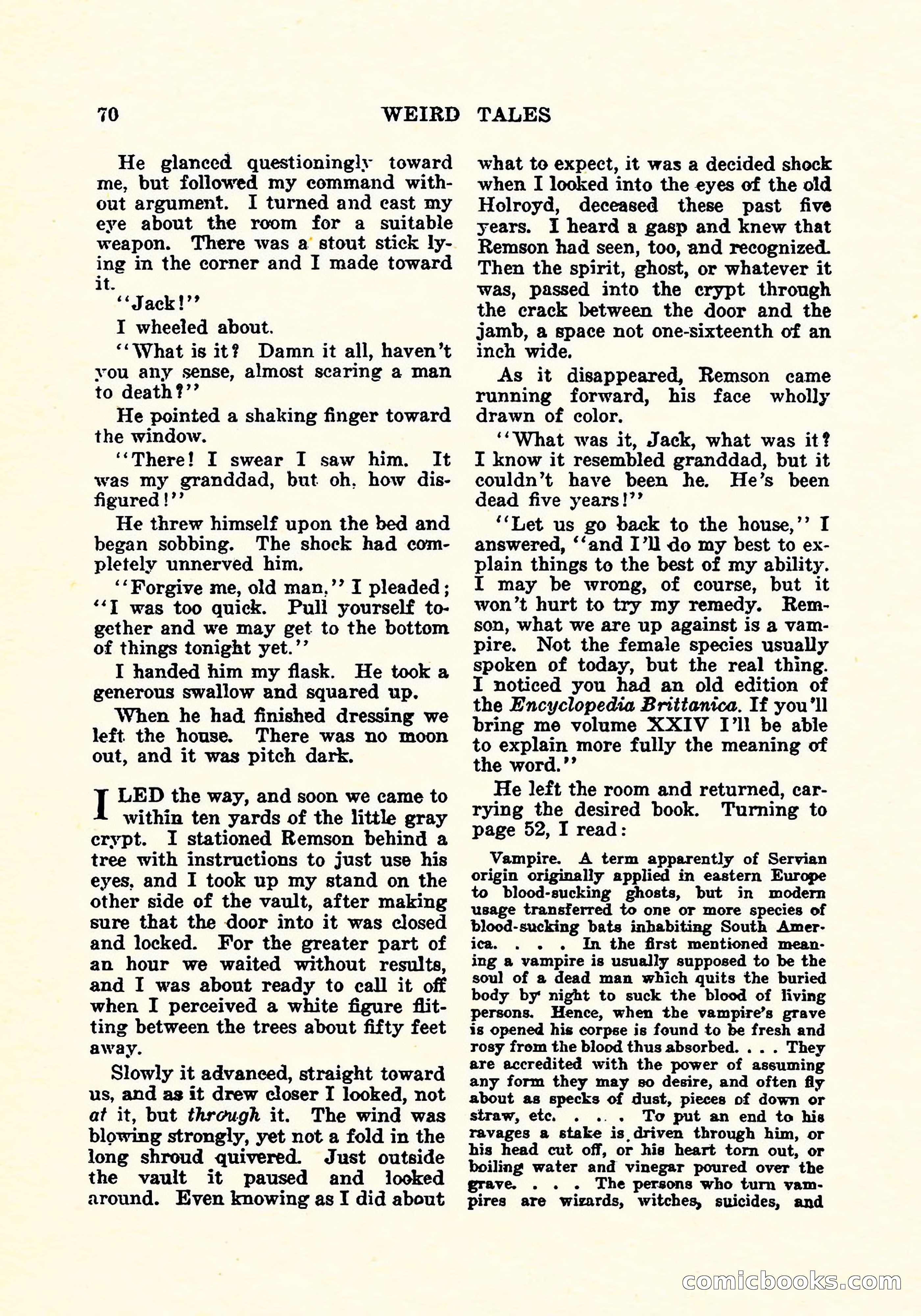 Weird Tales, Vol. 5, No. 2 — page 71 of 194