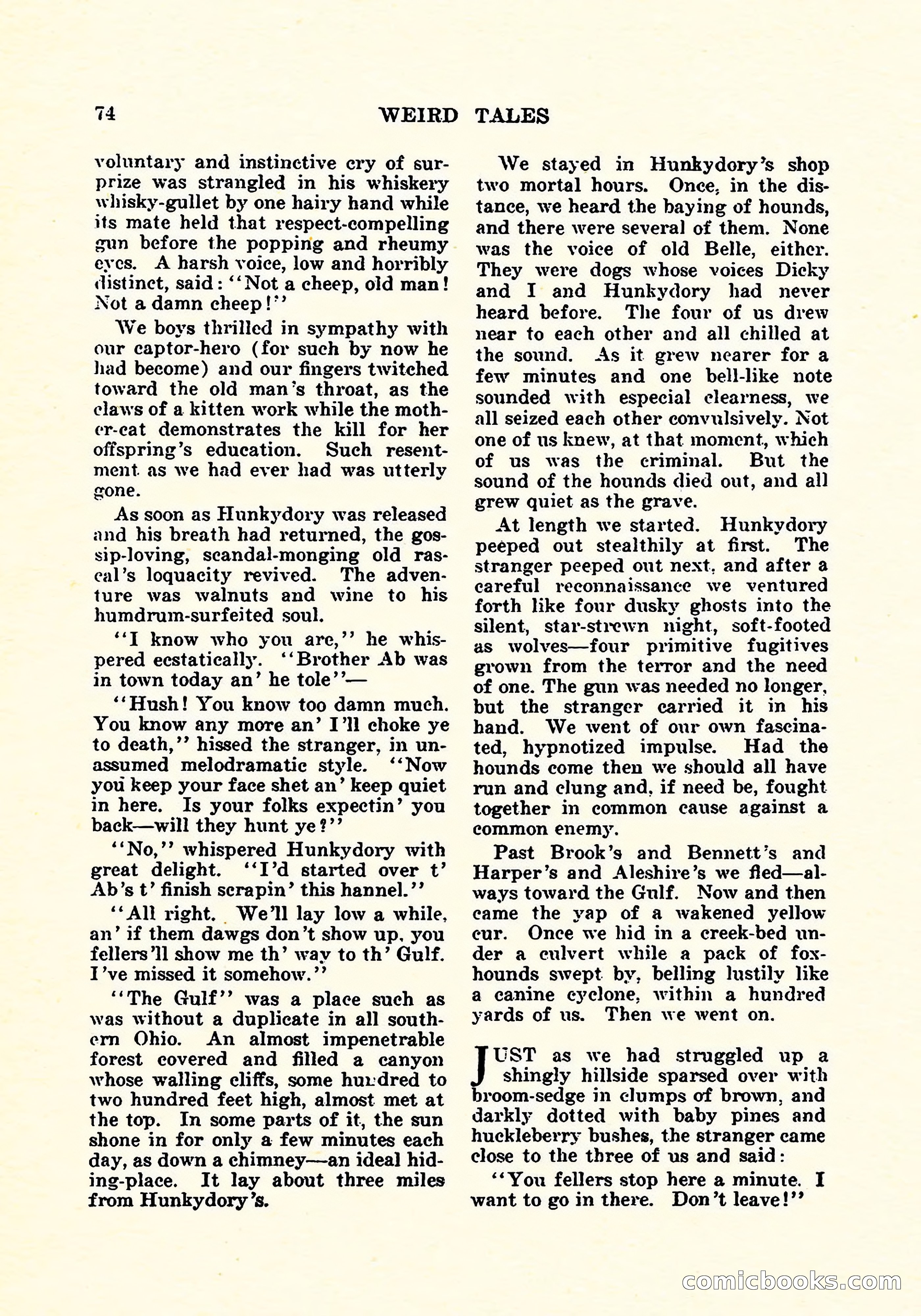 Weird Tales, Vol. 5, No. 2 — page 75 of 194