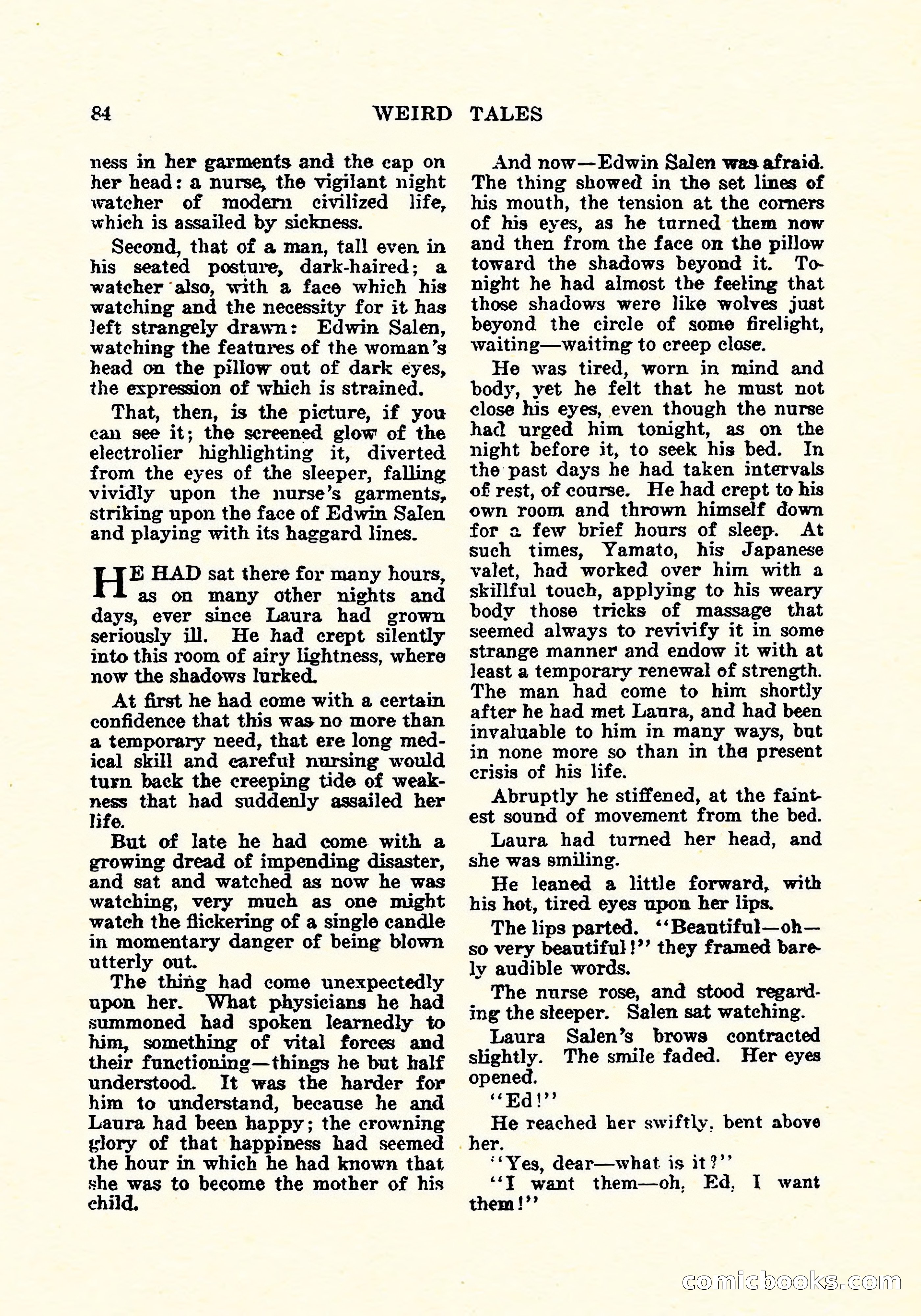 Weird Tales, Vol. 5, No. 2 — page 85 of 194