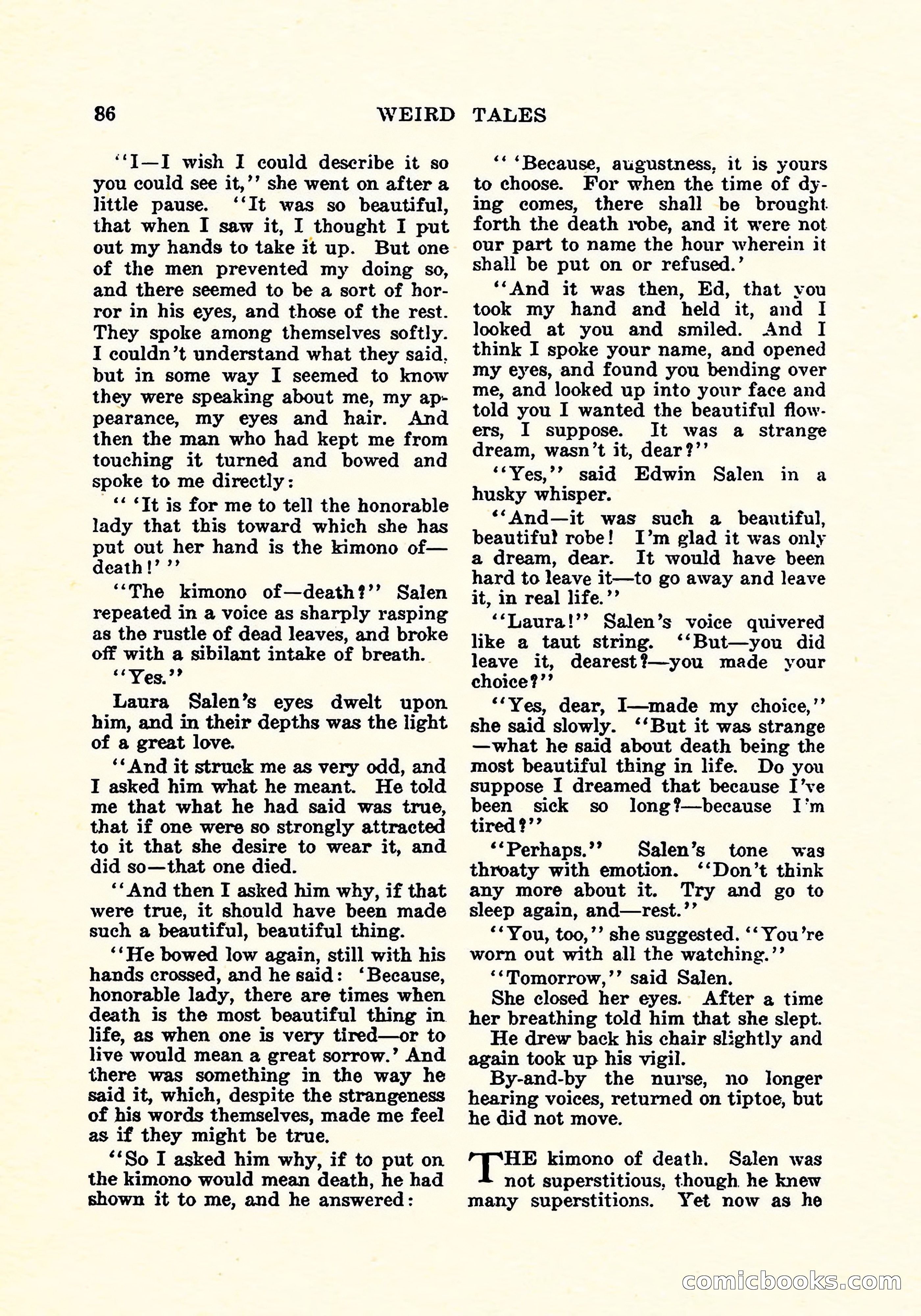Weird Tales, Vol. 5, No. 2 — page 87 of 194