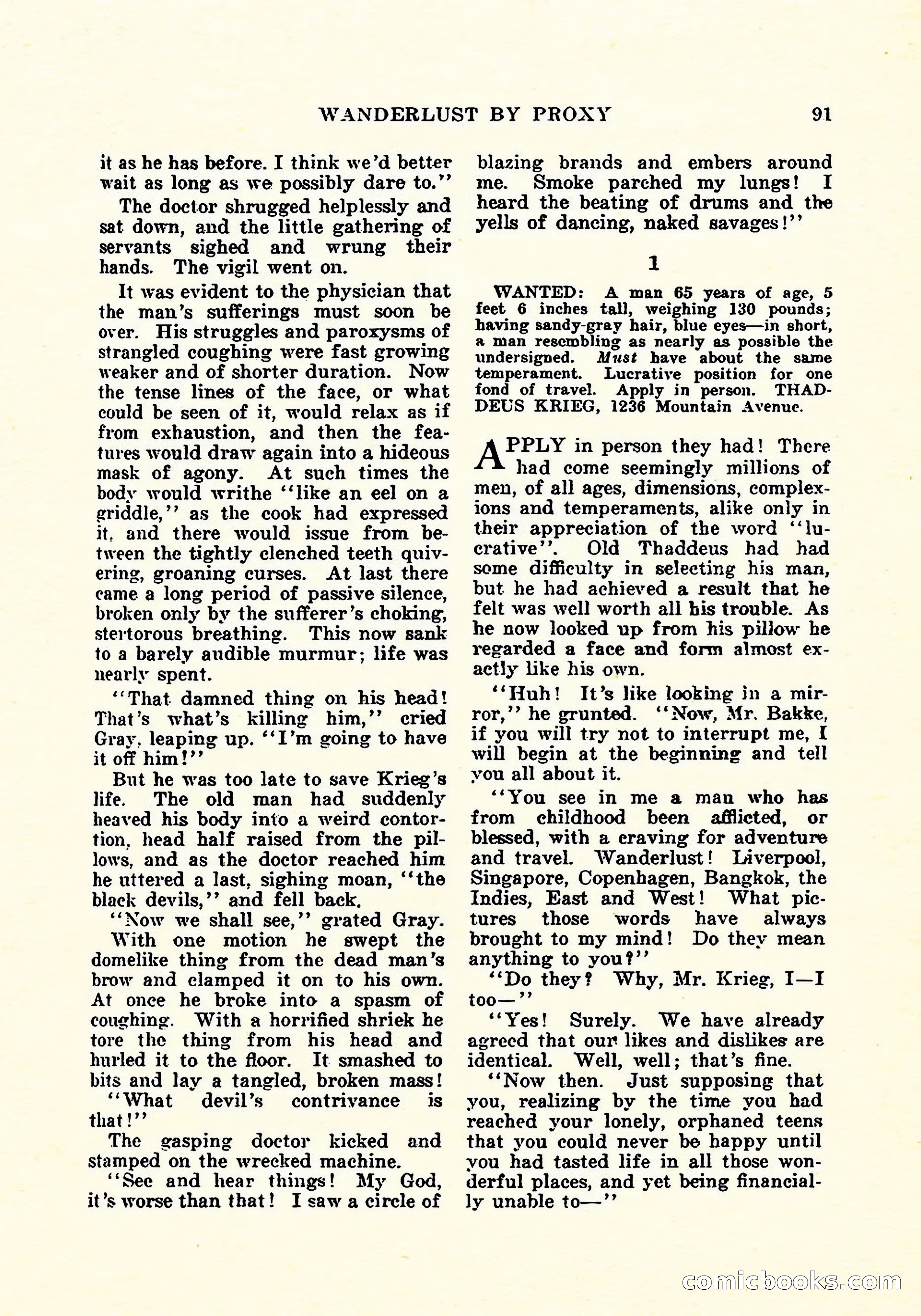 Weird Tales, Vol. 5, No. 2 — page 92 of 194