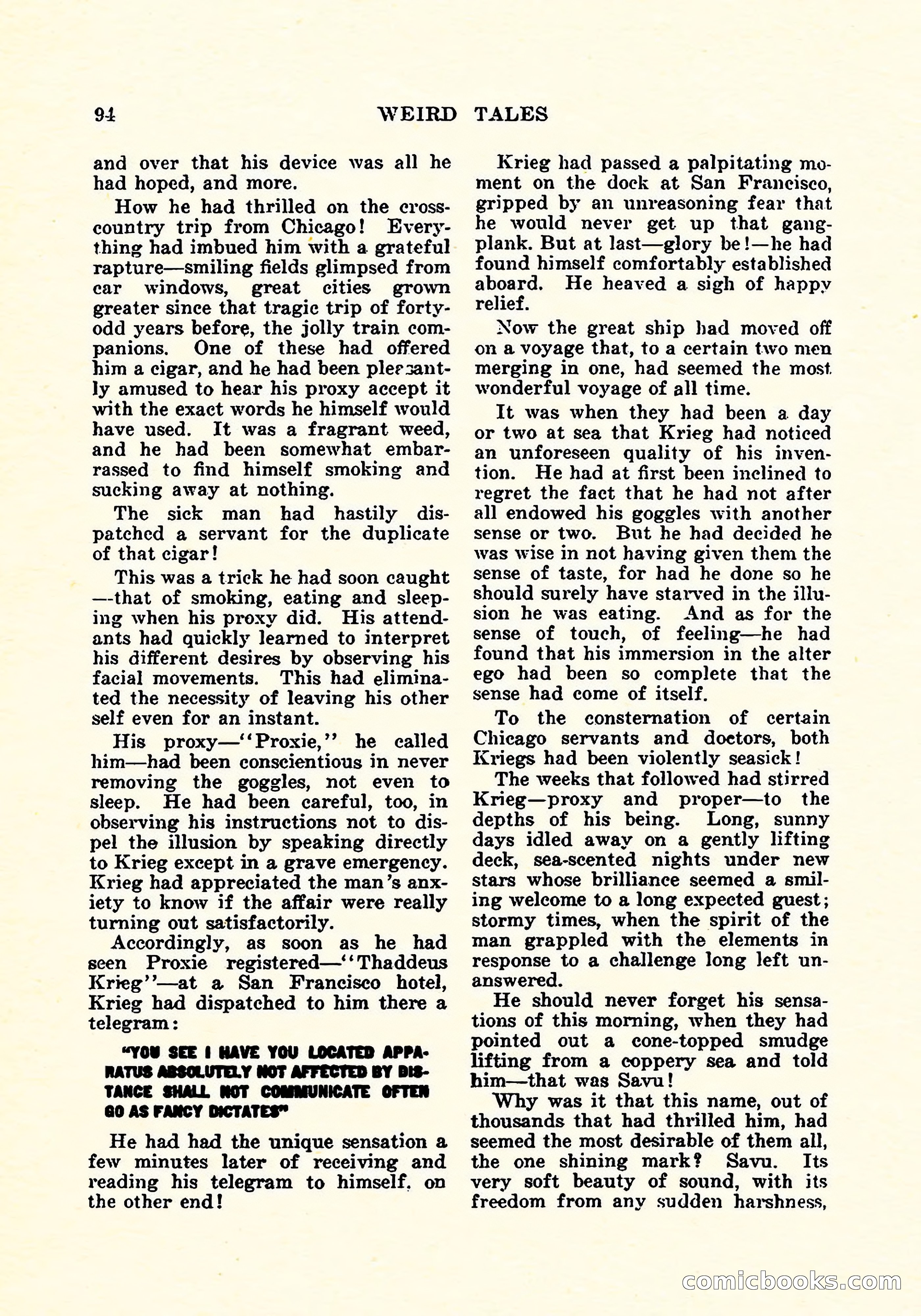 Weird Tales, Vol. 5, No. 2 — page 95 of 194