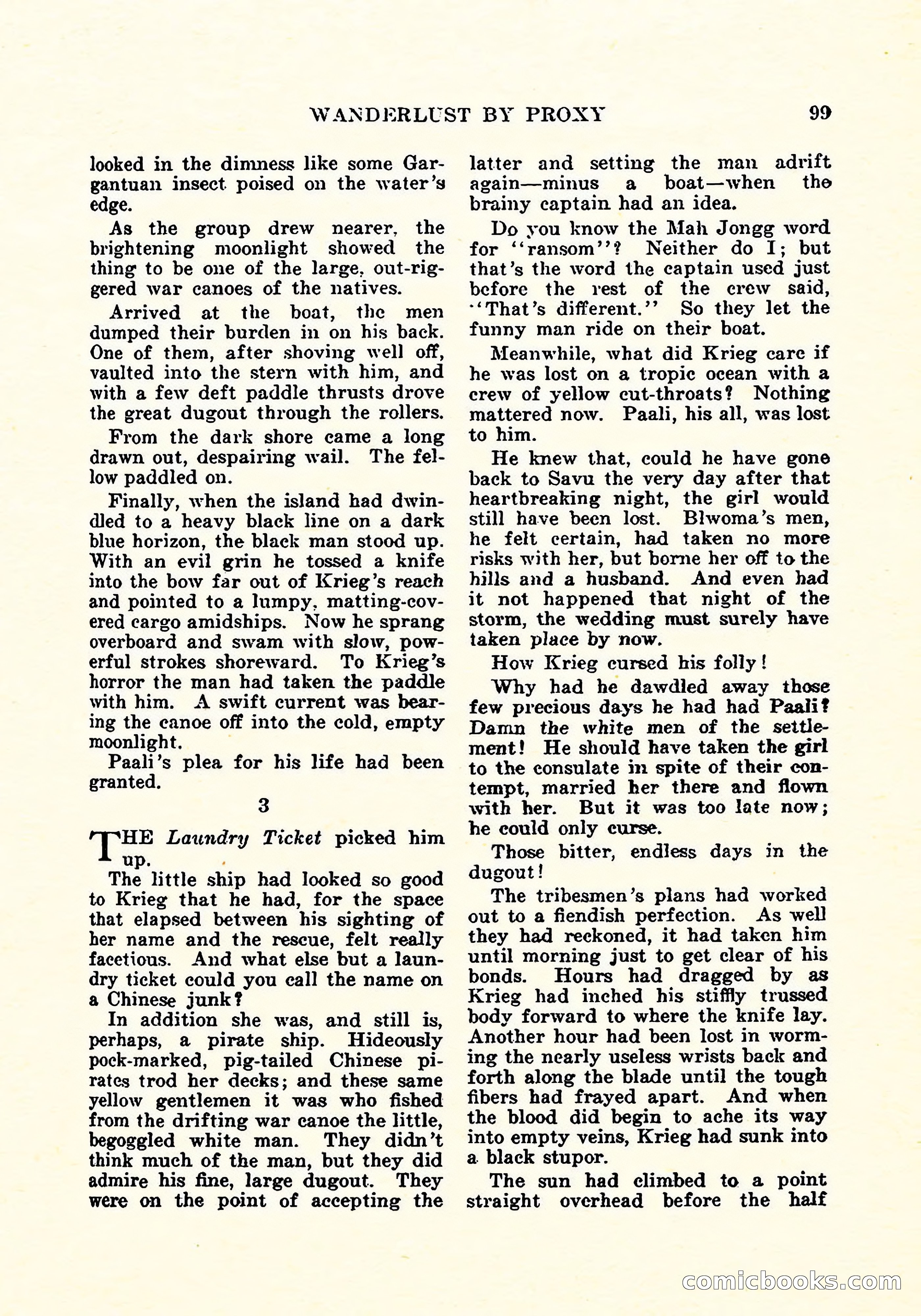 Weird Tales, Vol. 5, No. 2 — page 100 of 194