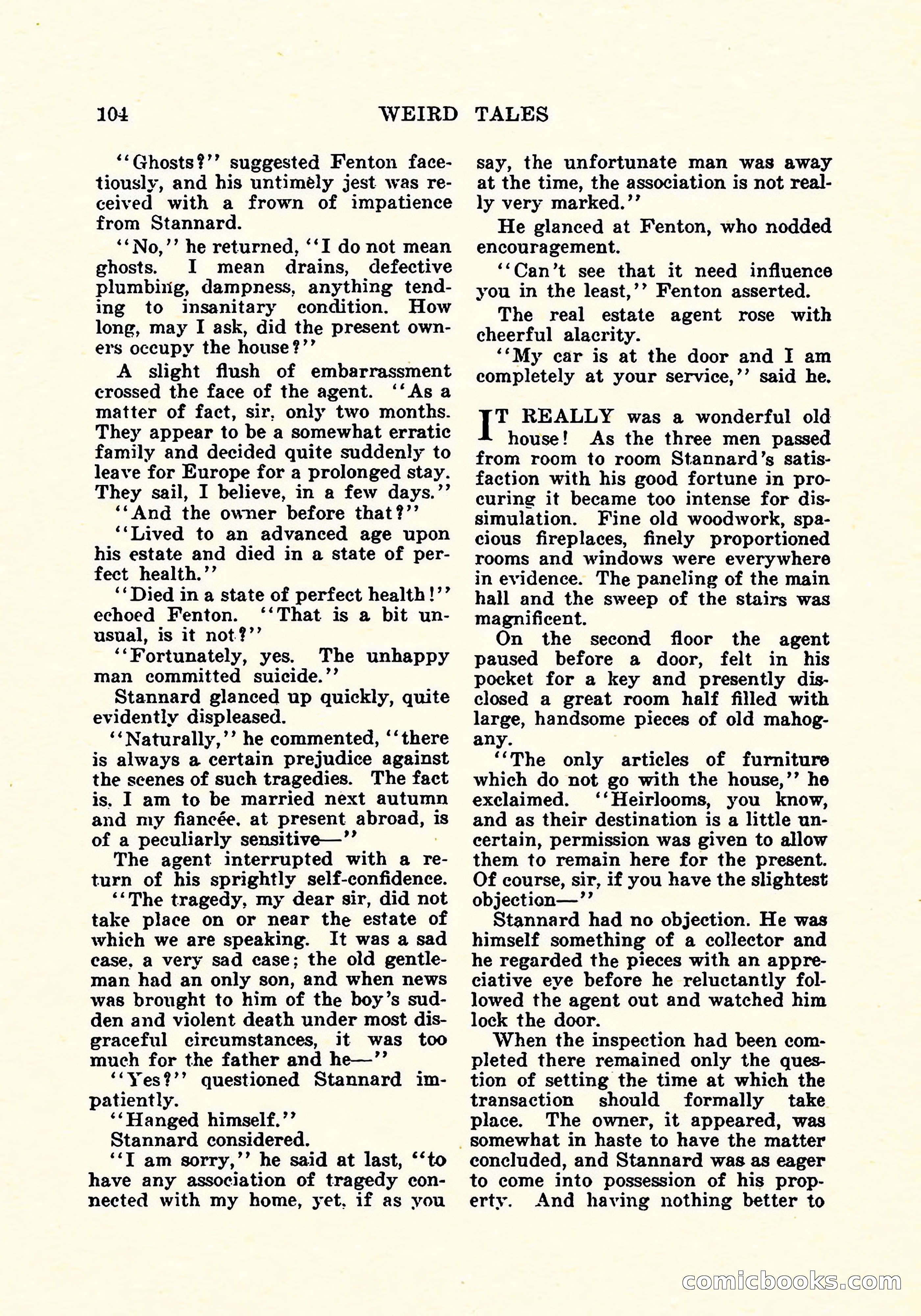 Weird Tales, Vol. 5, No. 2 — page 105 of 194
