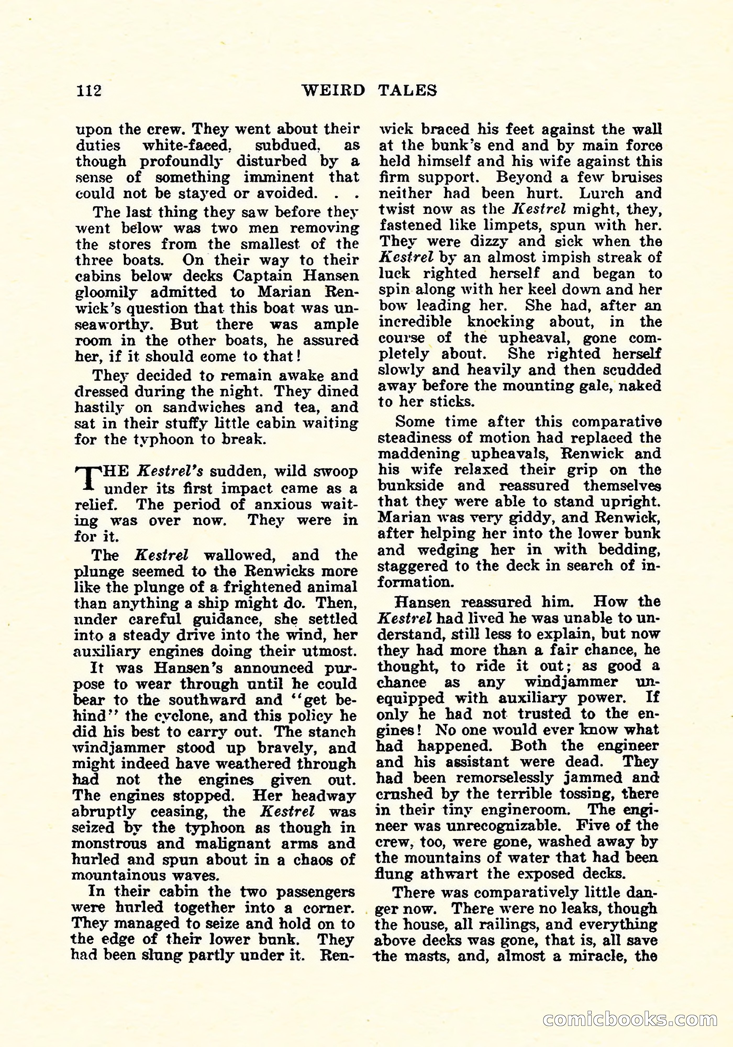 Weird Tales, Vol. 5, No. 2 — page 113 of 194