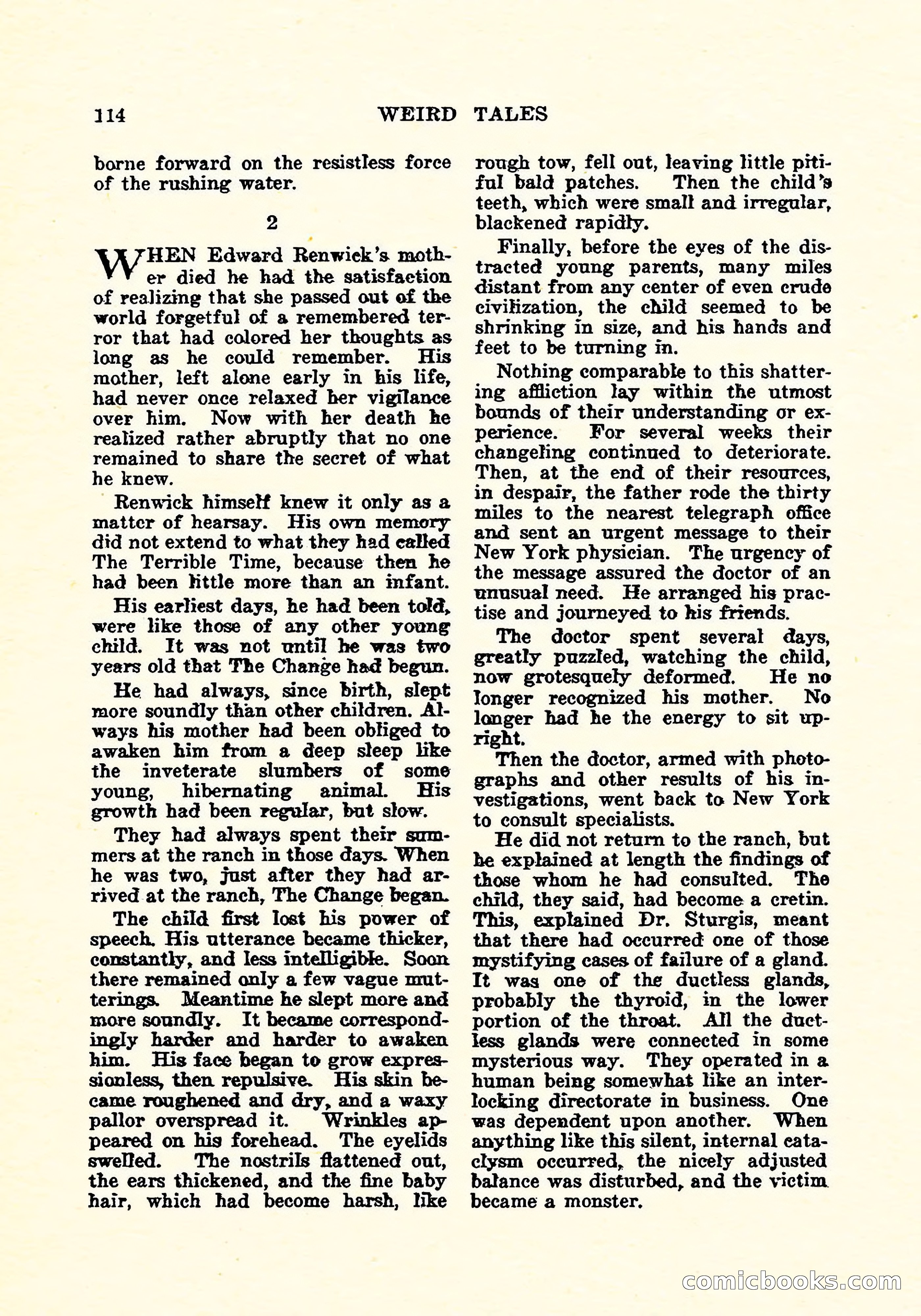 Weird Tales, Vol. 5, No. 2 — page 115 of 194