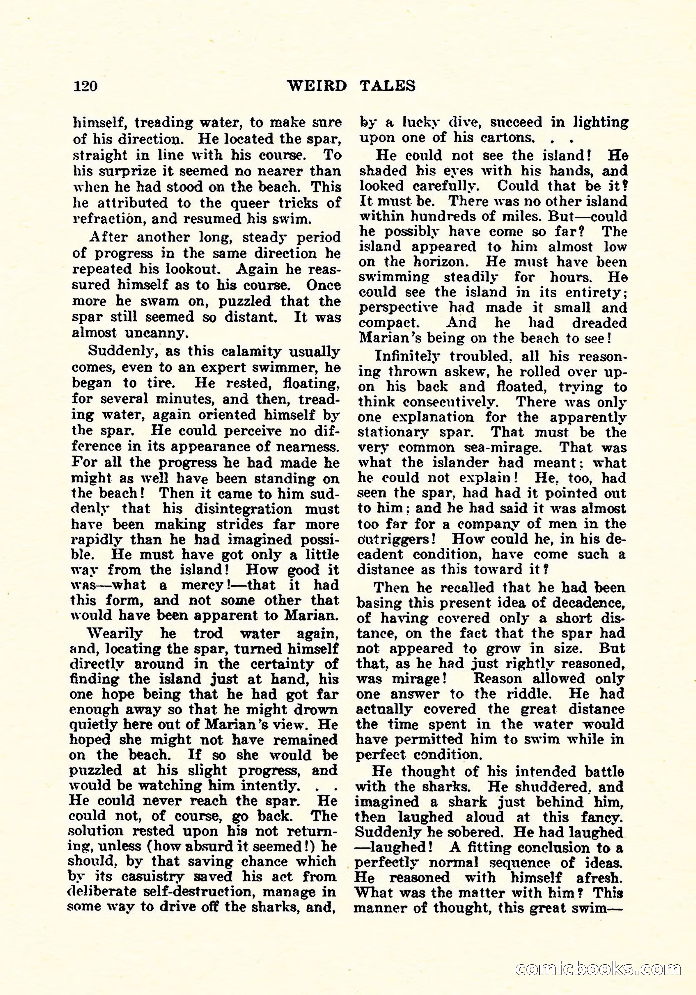 Weird Tales, Vol. 5, No. 2 — page 121 of 194