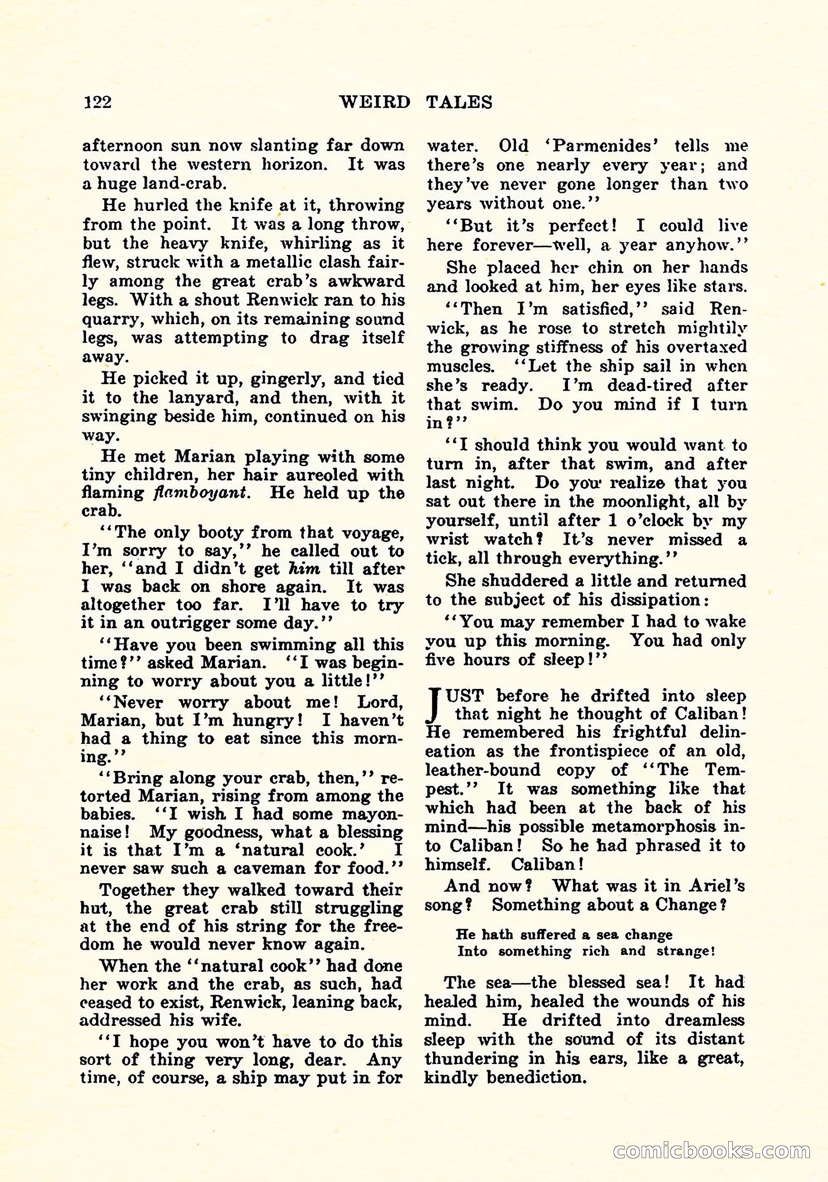Weird Tales, Vol. 5, No. 2 — page 123 of 194