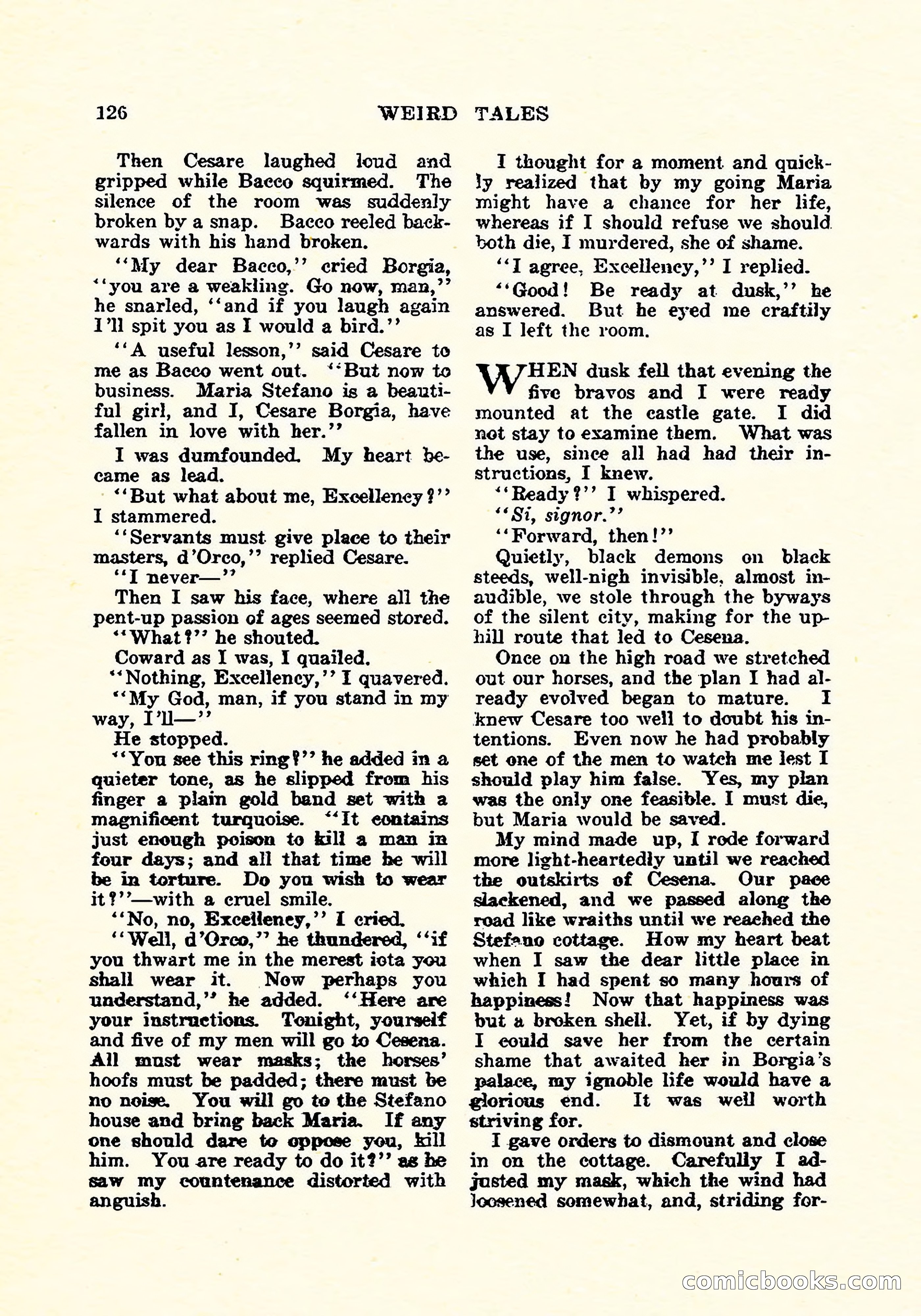 Weird Tales, Vol. 5, No. 2 — page 127 of 194
