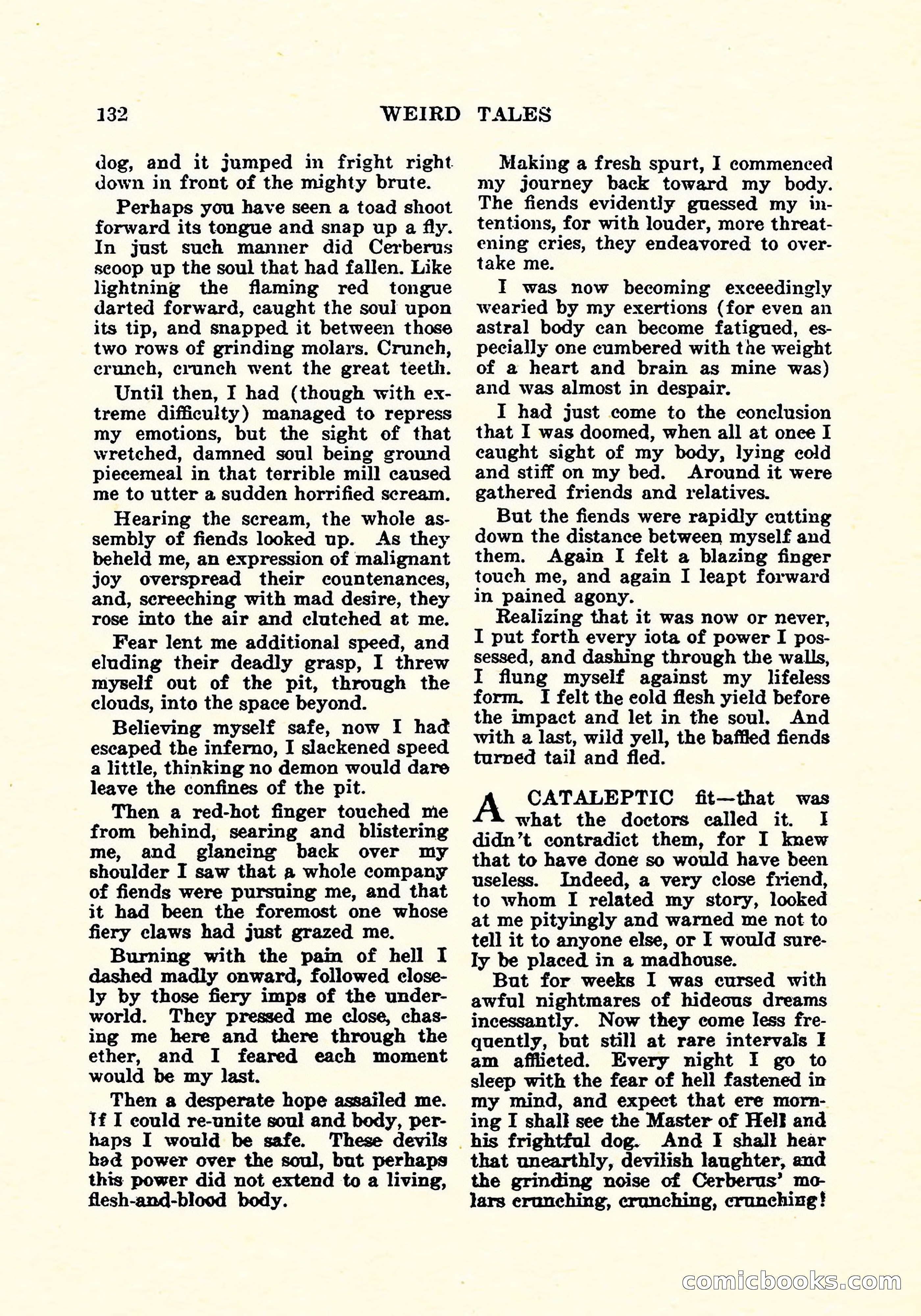 Weird Tales, Vol. 5, No. 2 — page 133 of 194