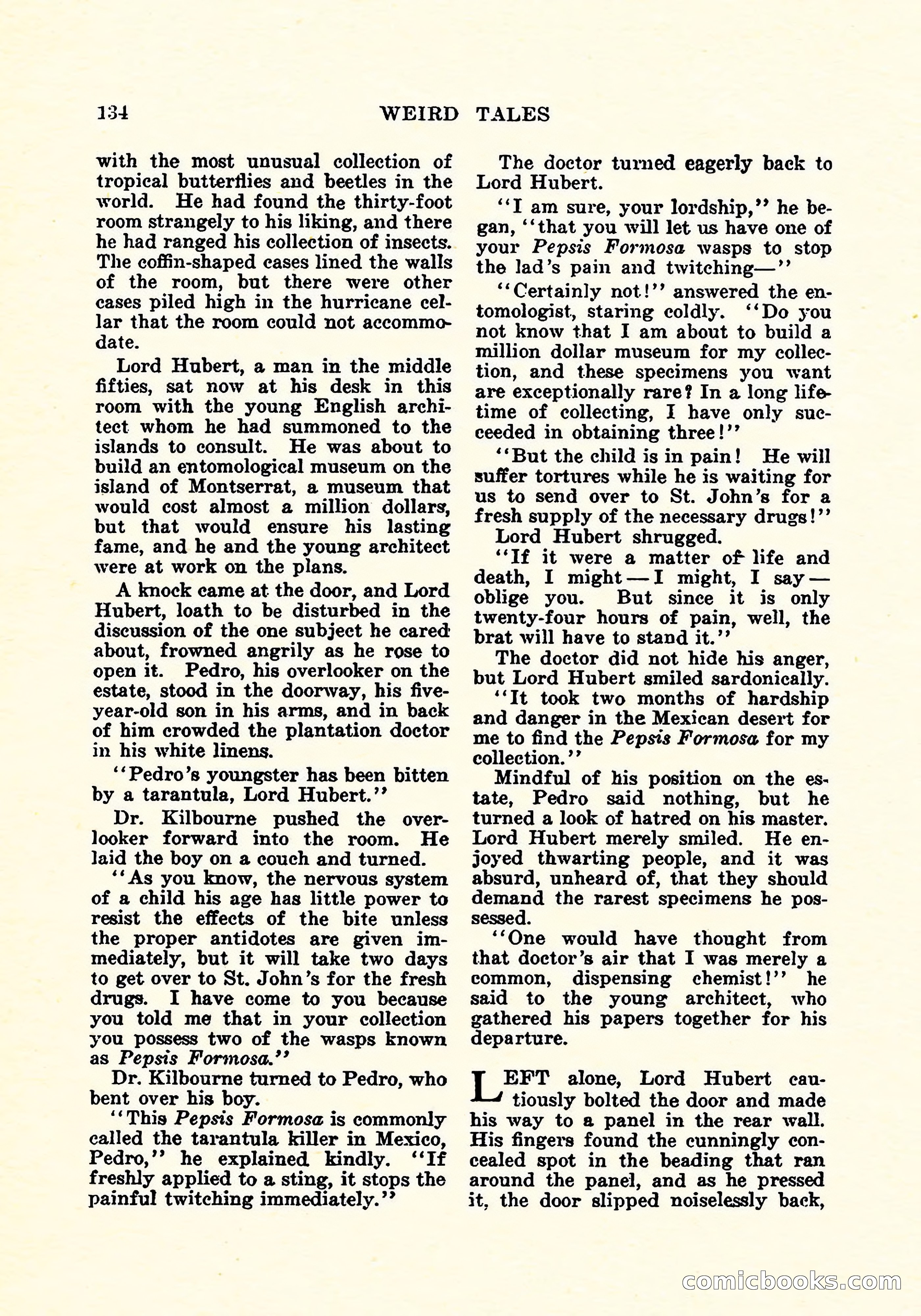 Weird Tales, Vol. 5, No. 2 — page 135 of 194