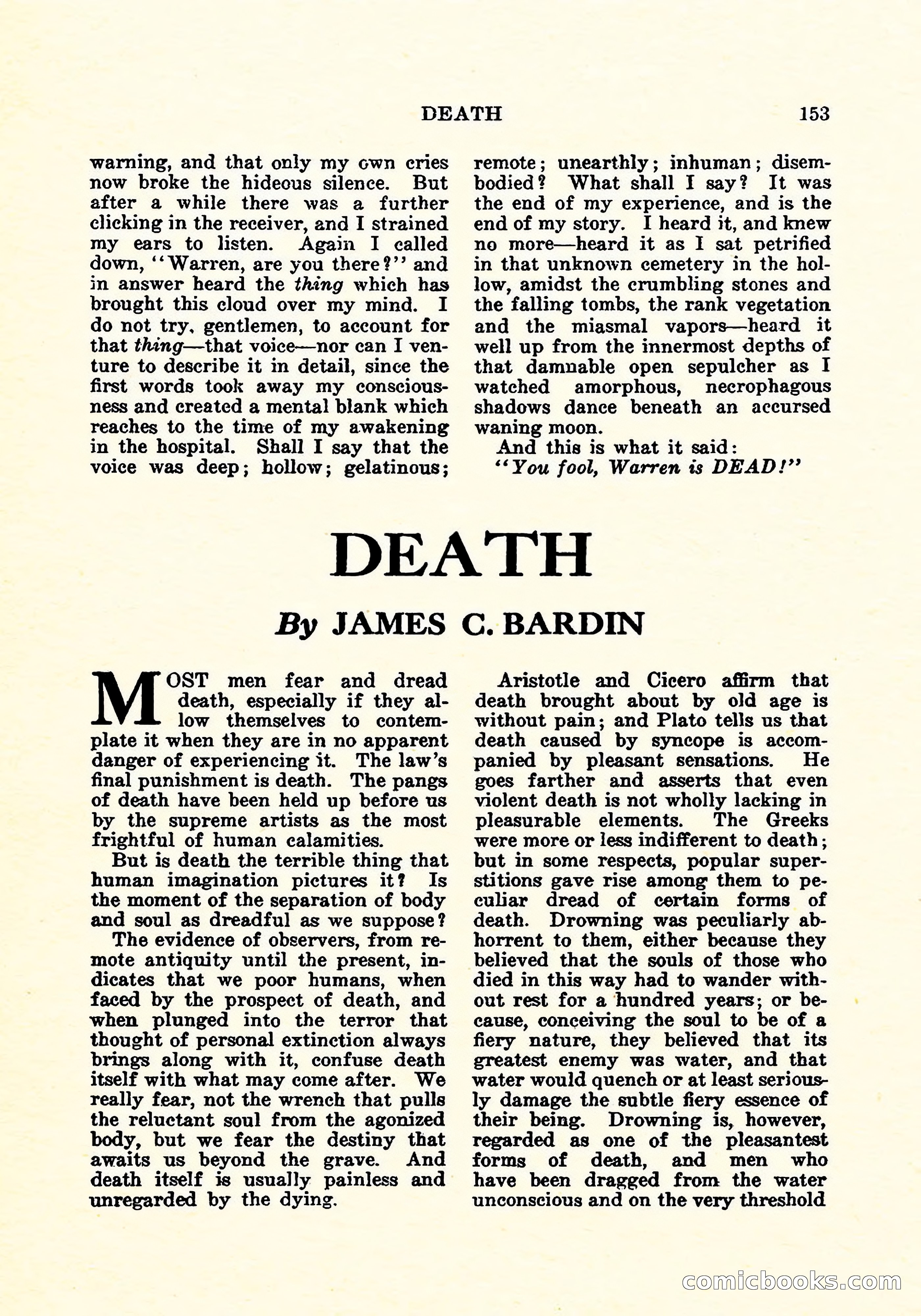 Weird Tales, Vol. 5, No. 2 — page 154 of 194