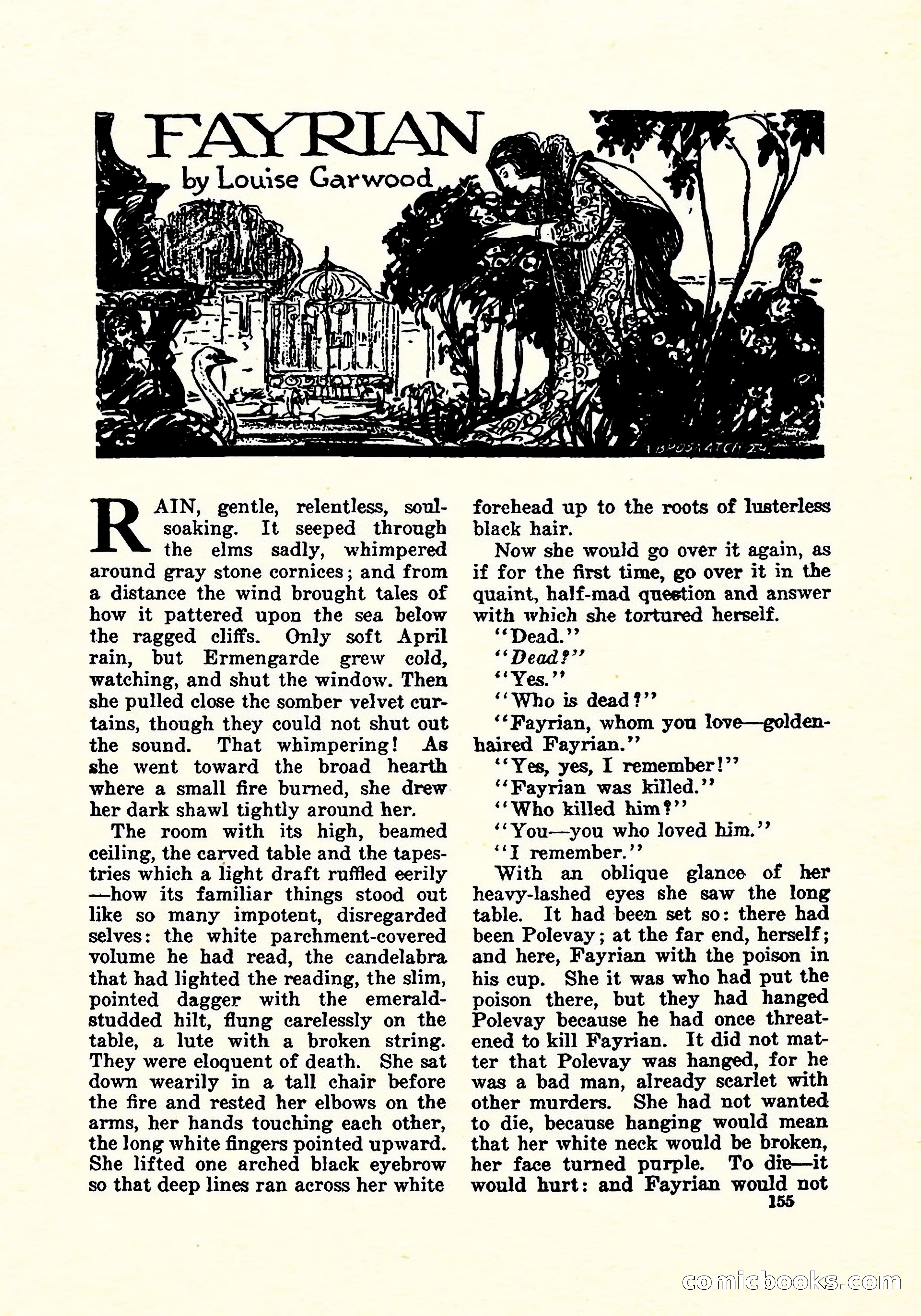 Weird Tales, Vol. 5, No. 2 — page 156 of 194