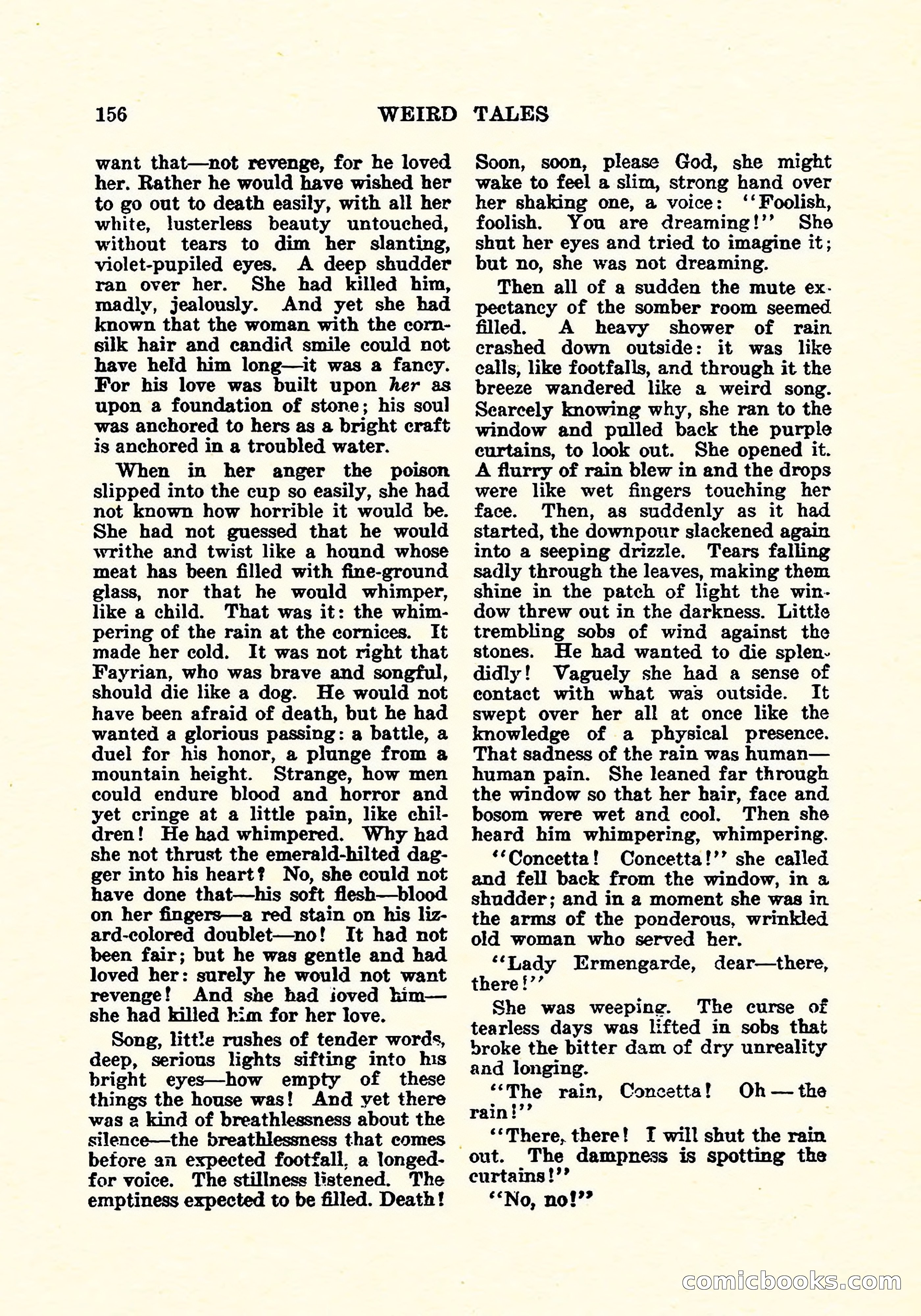 Weird Tales, Vol. 5, No. 2 — page 157 of 194