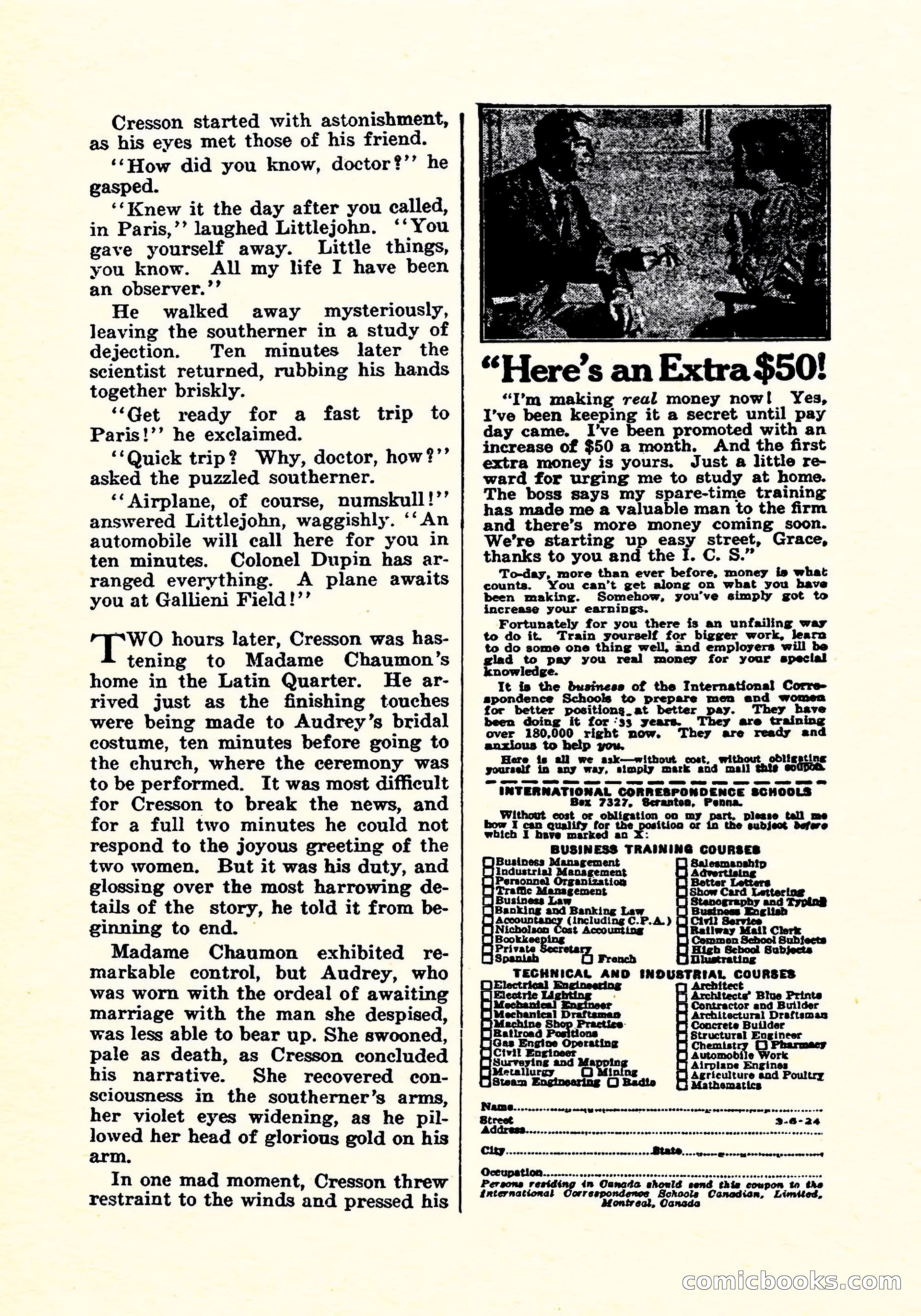 Weird Tales, Vol. 5, No. 2 — page 170 of 194