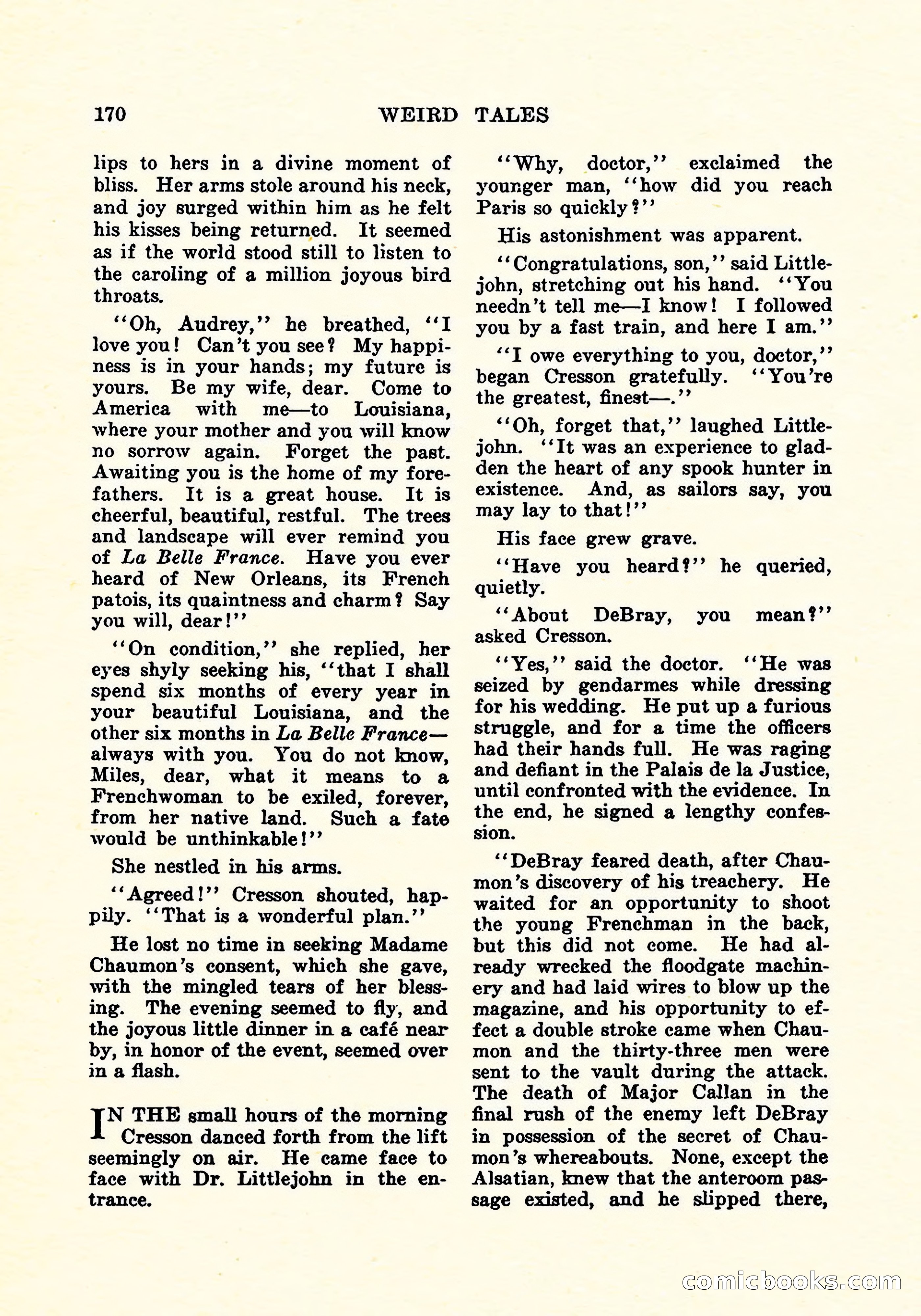 Weird Tales, Vol. 5, No. 2 — page 171 of 194