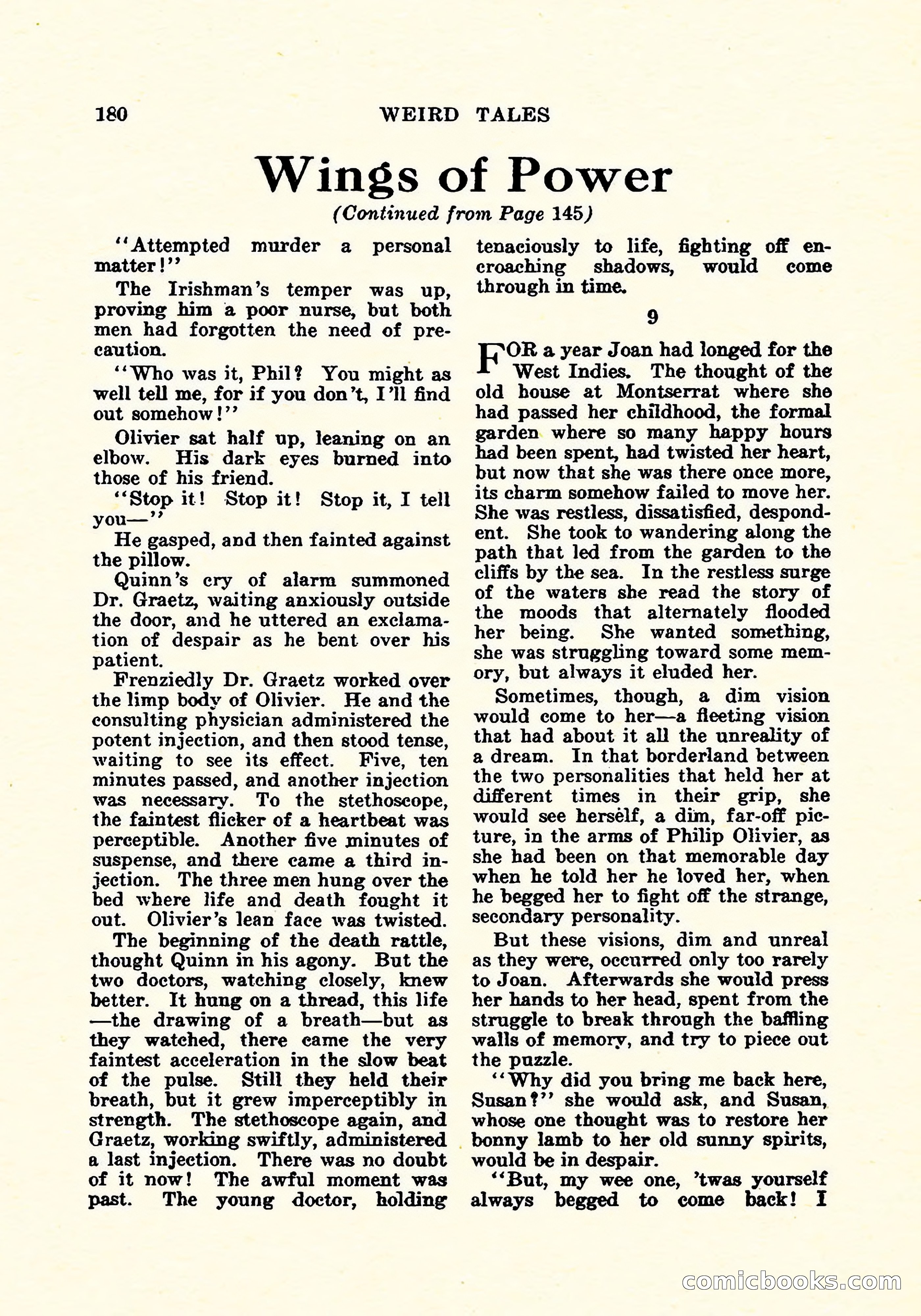 Weird Tales, Vol. 5, No. 2 — page 181 of 194