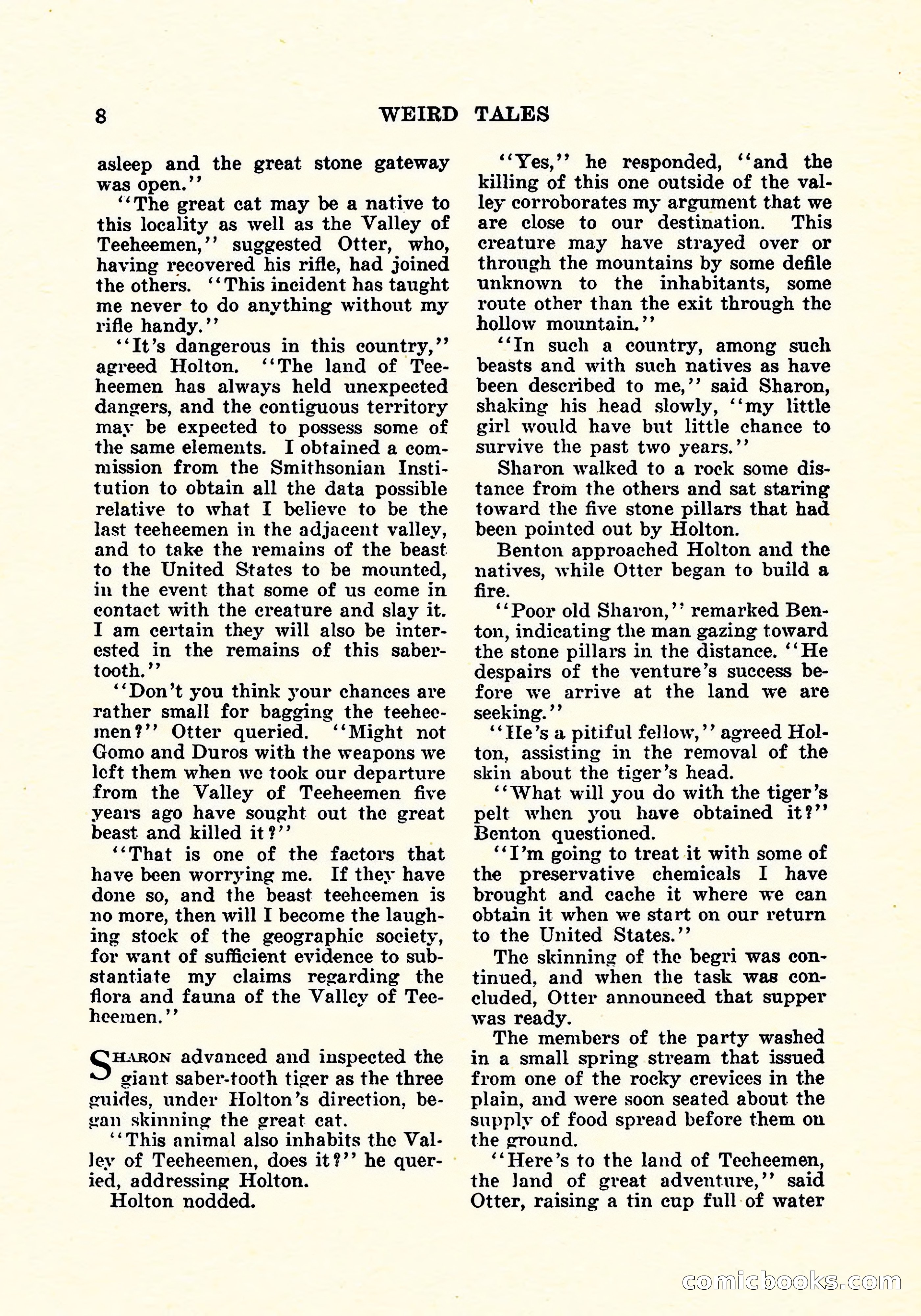 Weird Tales, Vol. 5, No. 3 — page 9 of 194
