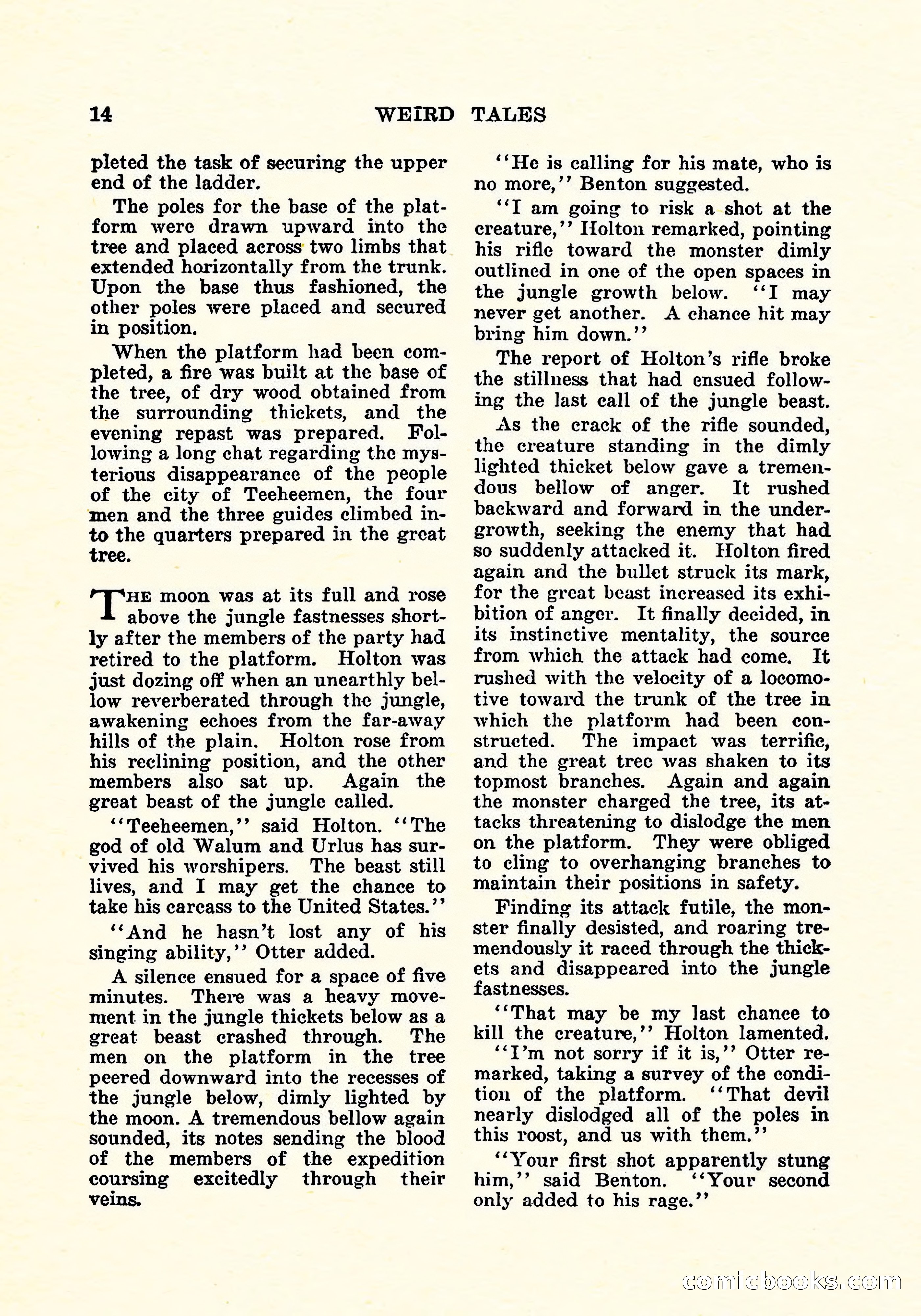 Weird Tales, Vol. 5, No. 3 — page 15 of 194