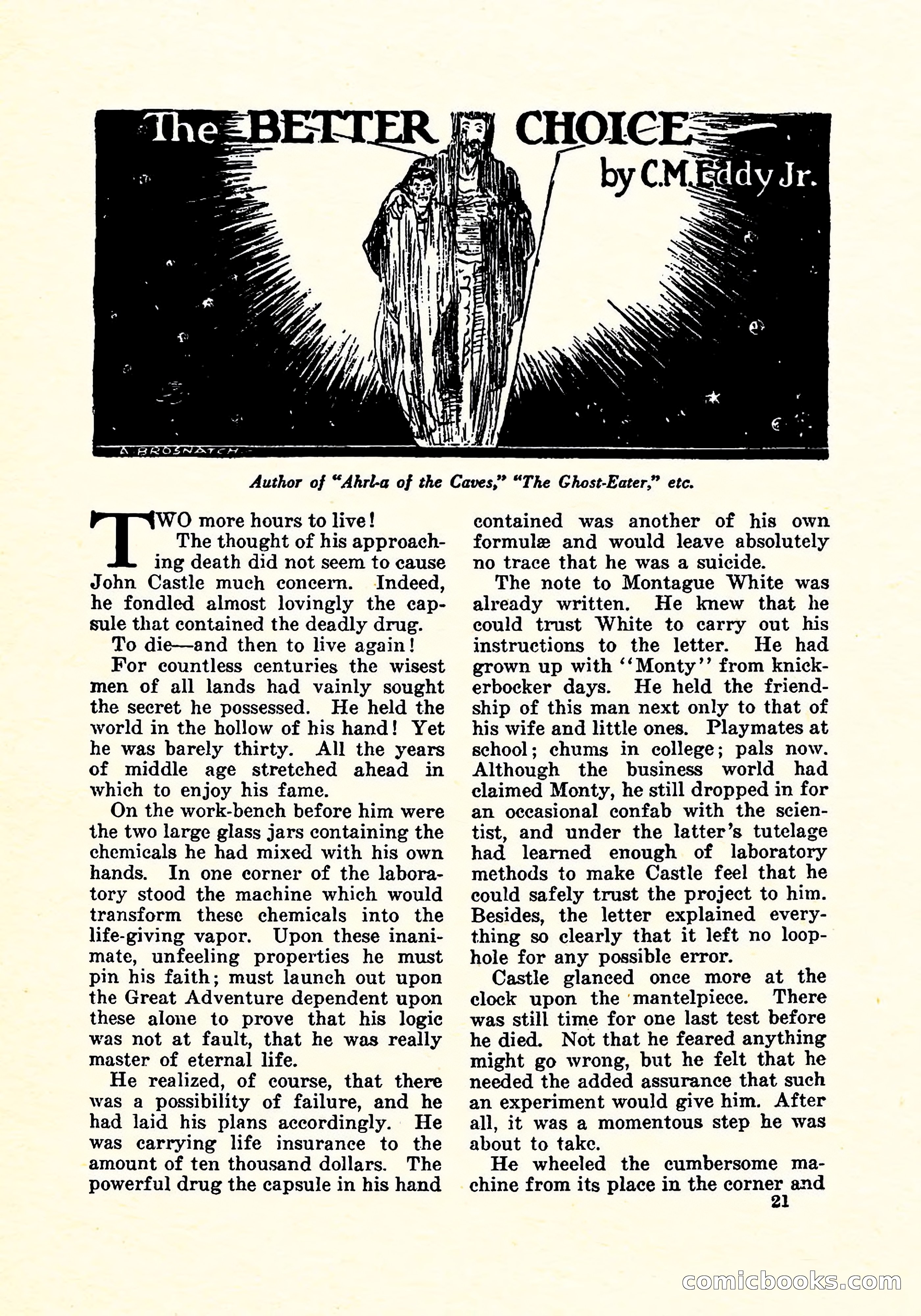 Weird Tales, Vol. 5, No. 3 — page 22 of 194