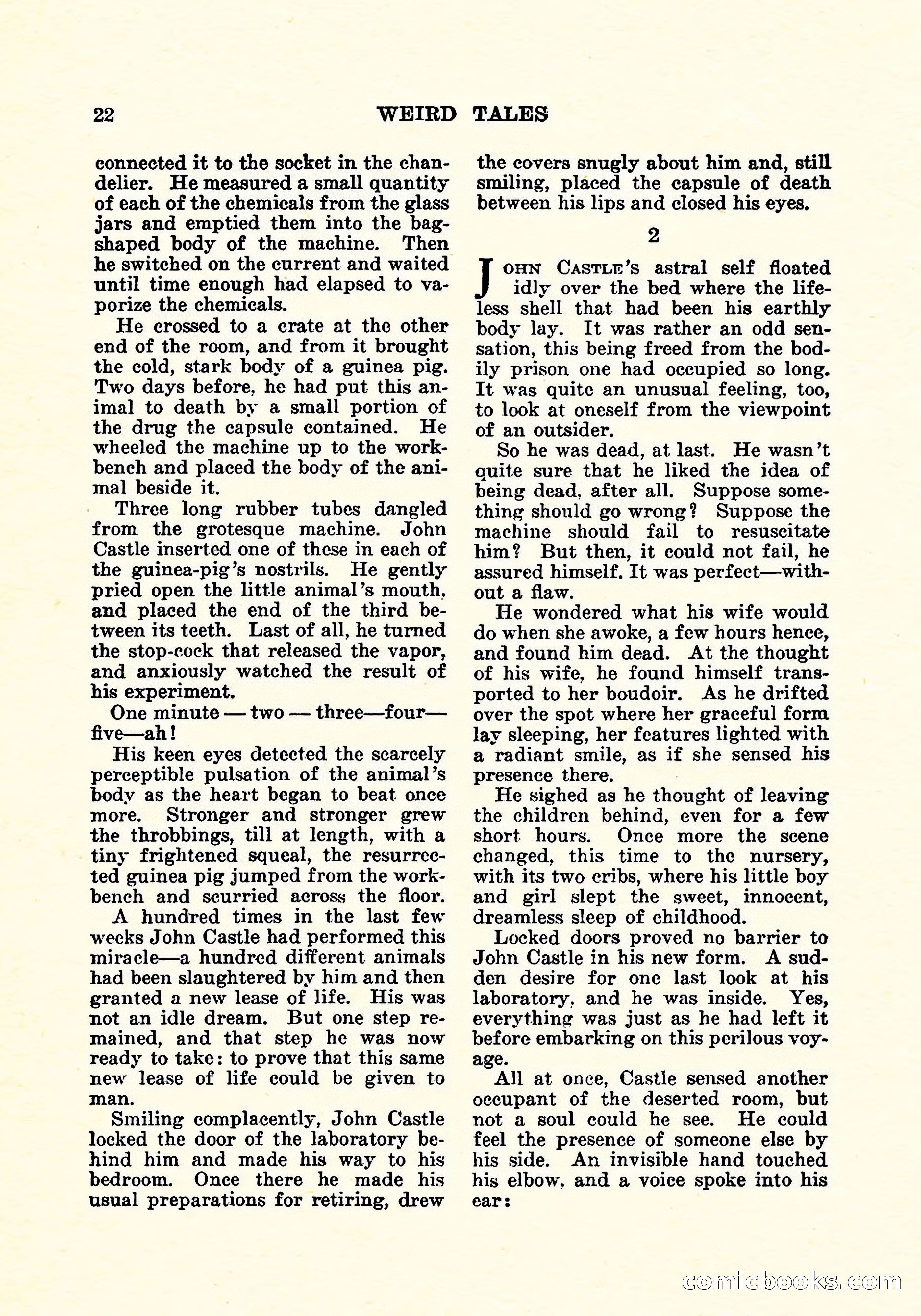 Weird Tales, Vol. 5, No. 3 — page 23 of 194