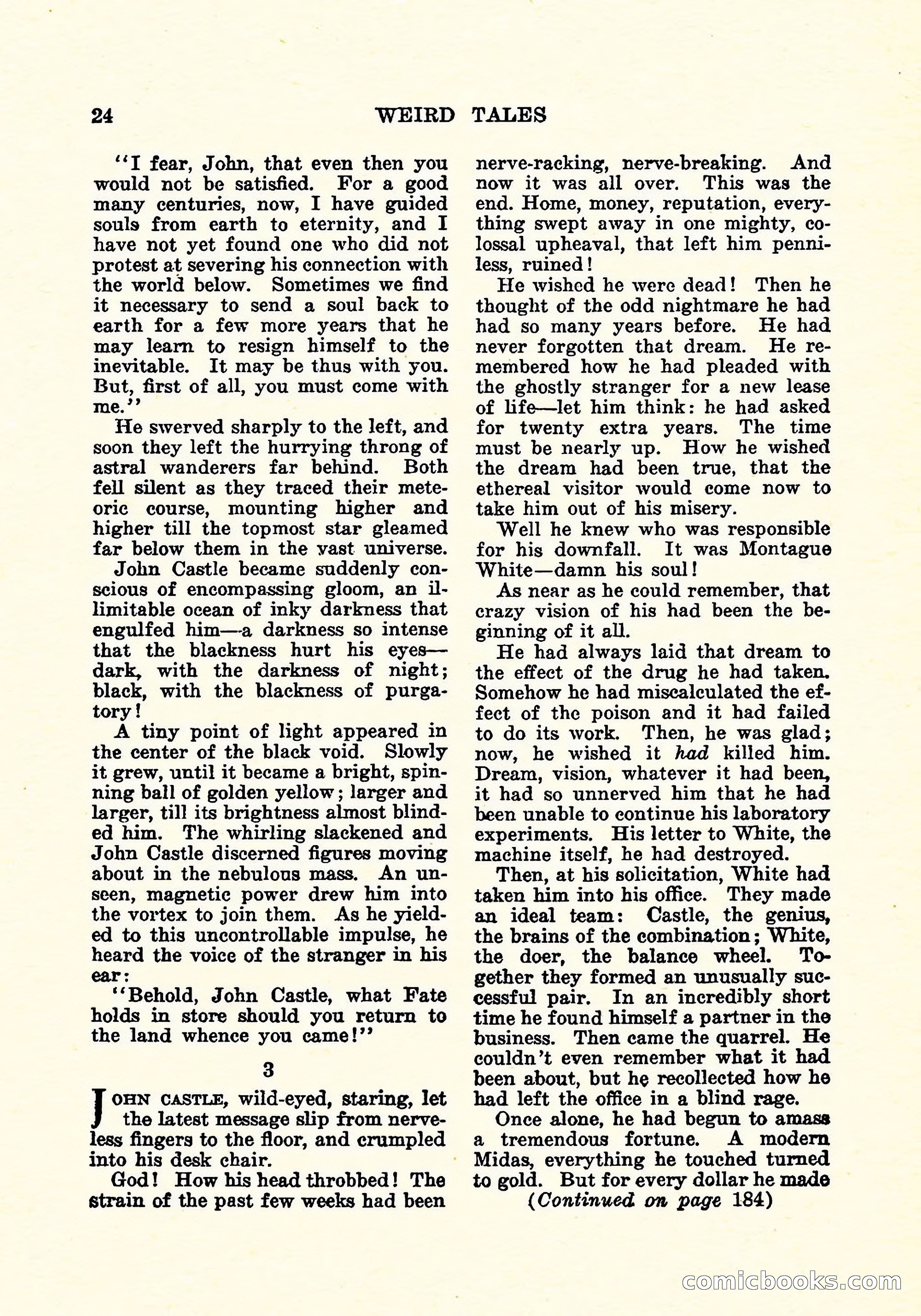 Weird Tales, Vol. 5, No. 3 — page 25 of 194