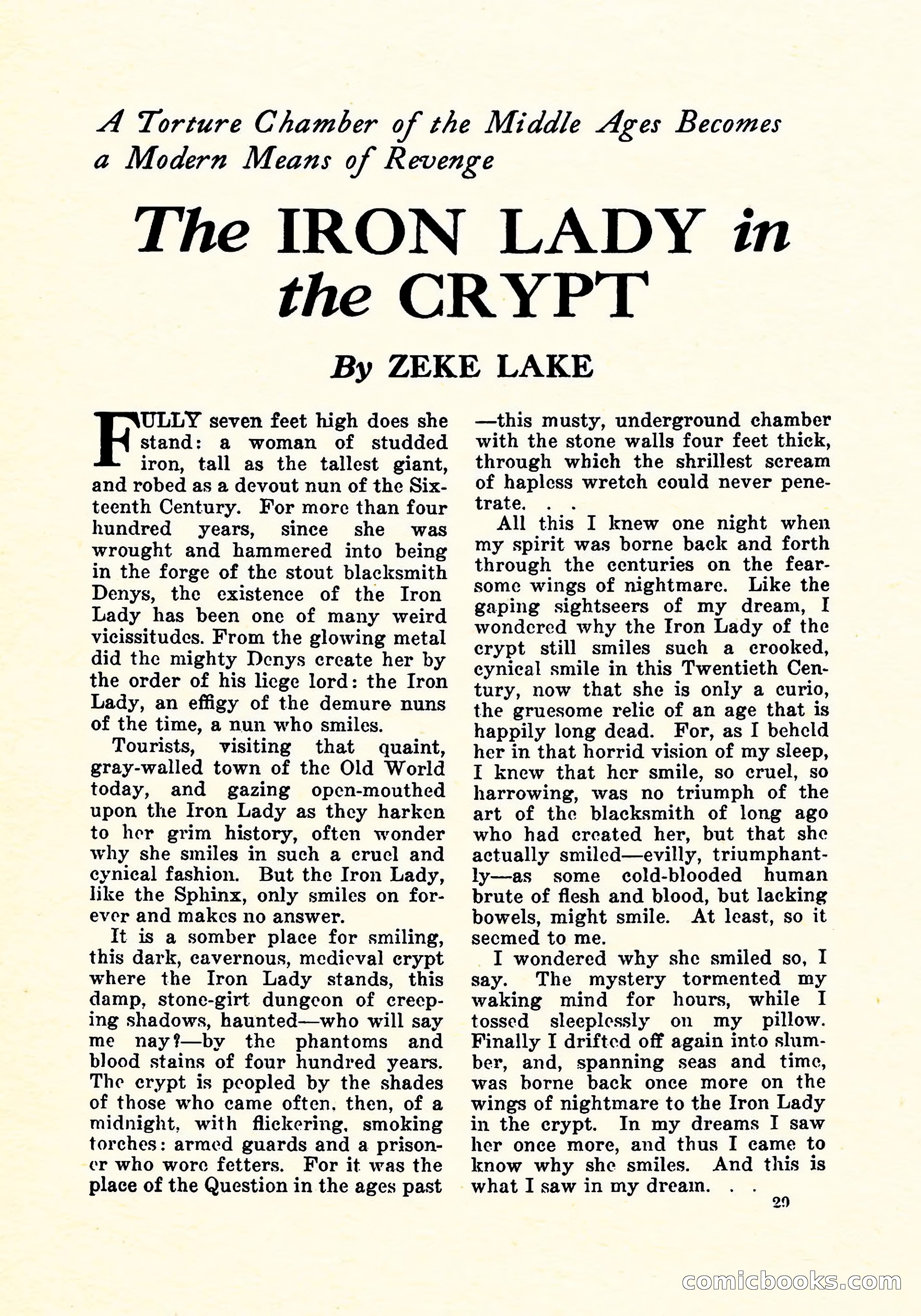 Weird Tales, Vol. 5, No. 3 — page 30 of 194