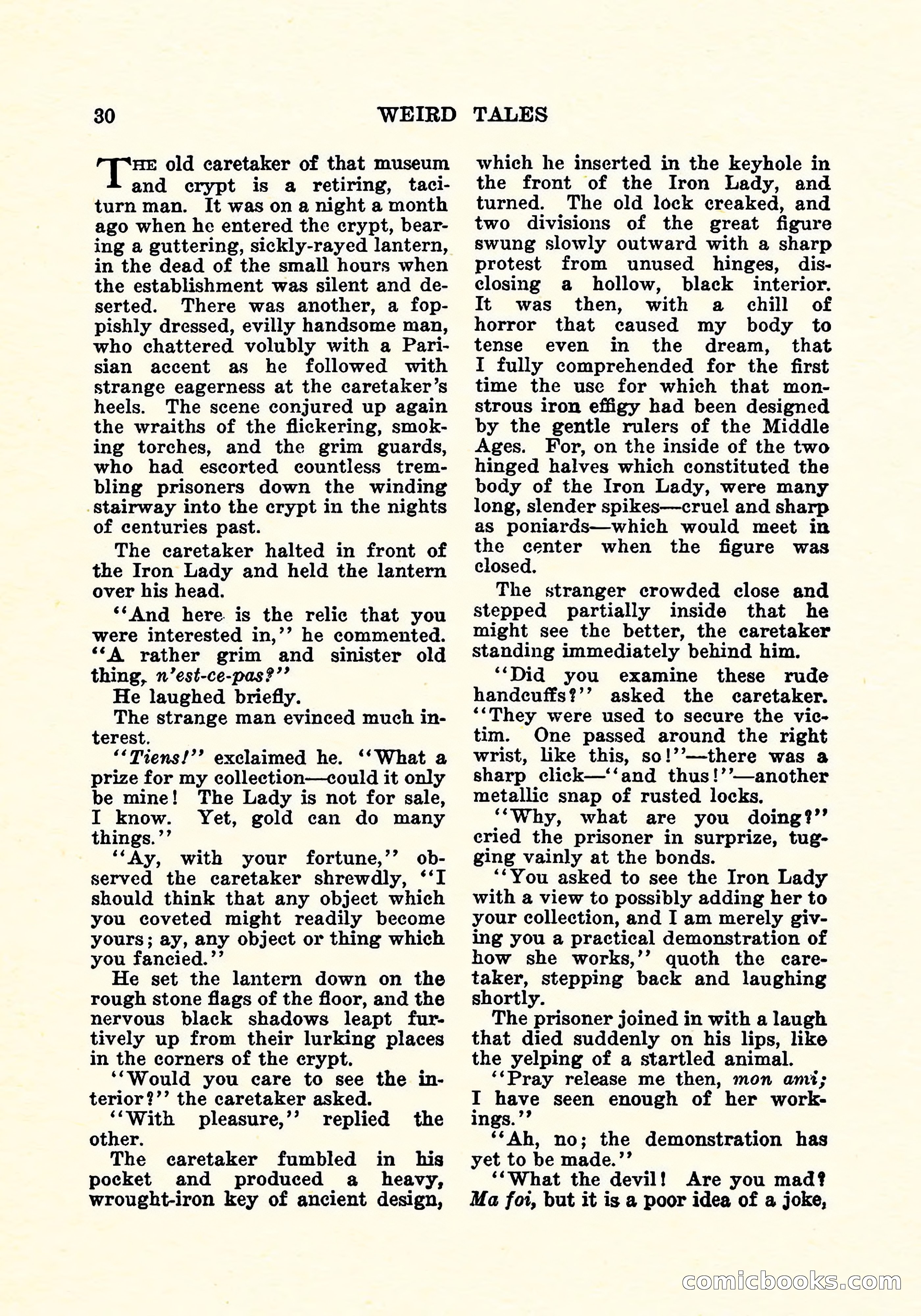 Weird Tales, Vol. 5, No. 3 — page 31 of 194
