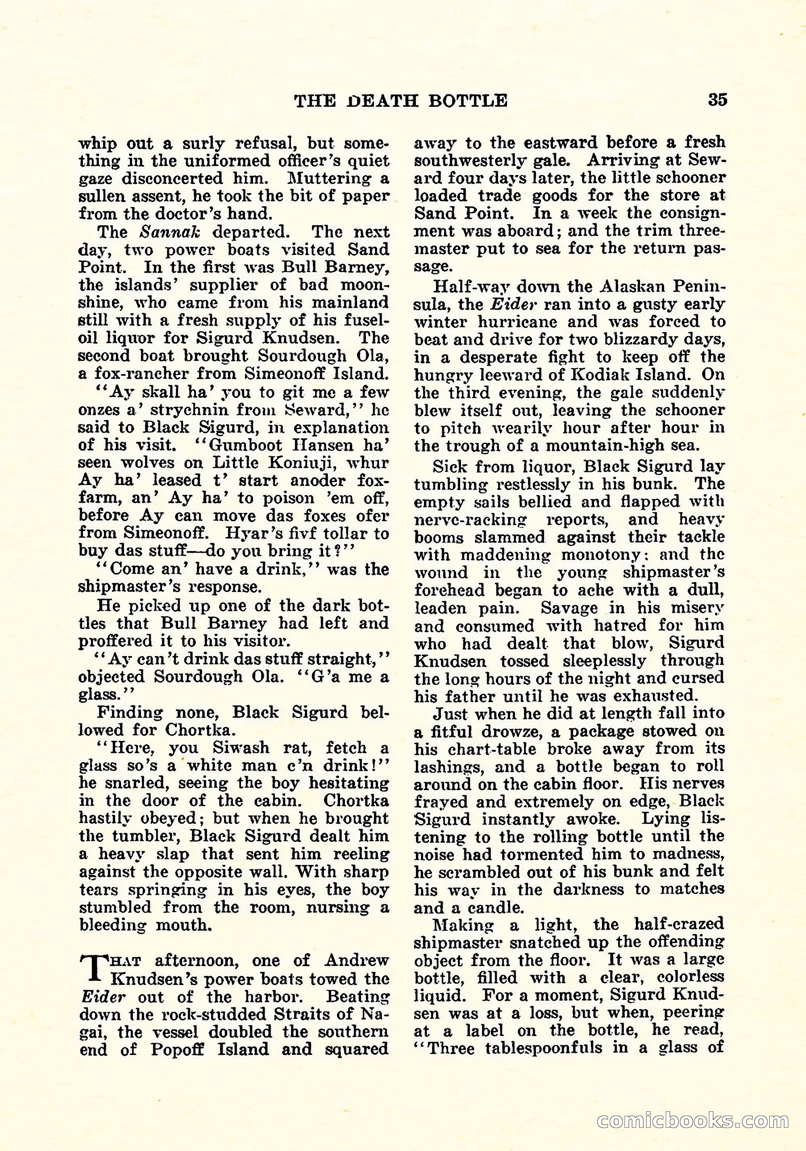 Weird Tales, Vol. 5, No. 3 — page 36 of 194