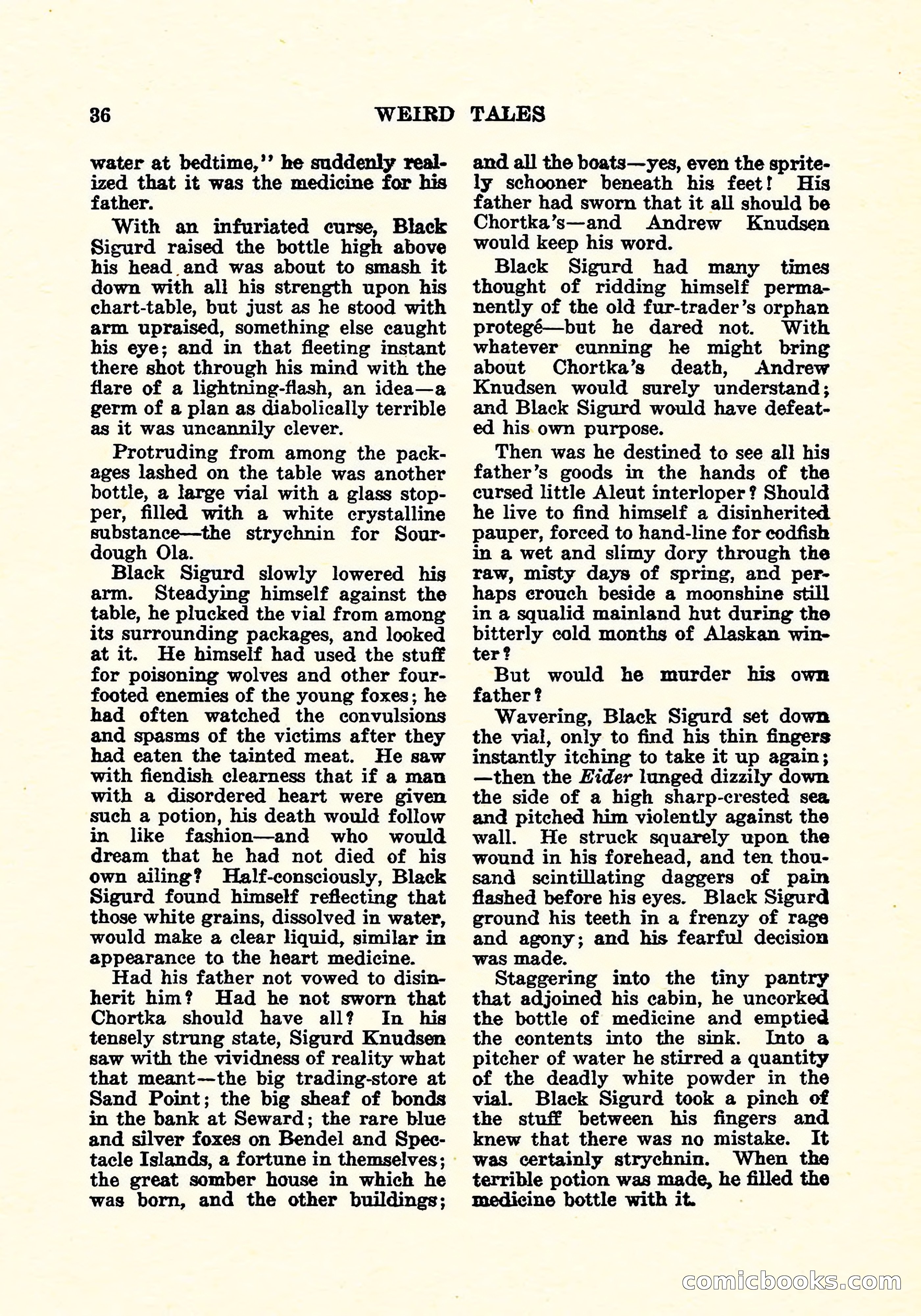 Weird Tales, Vol. 5, No. 3 — page 37 of 194