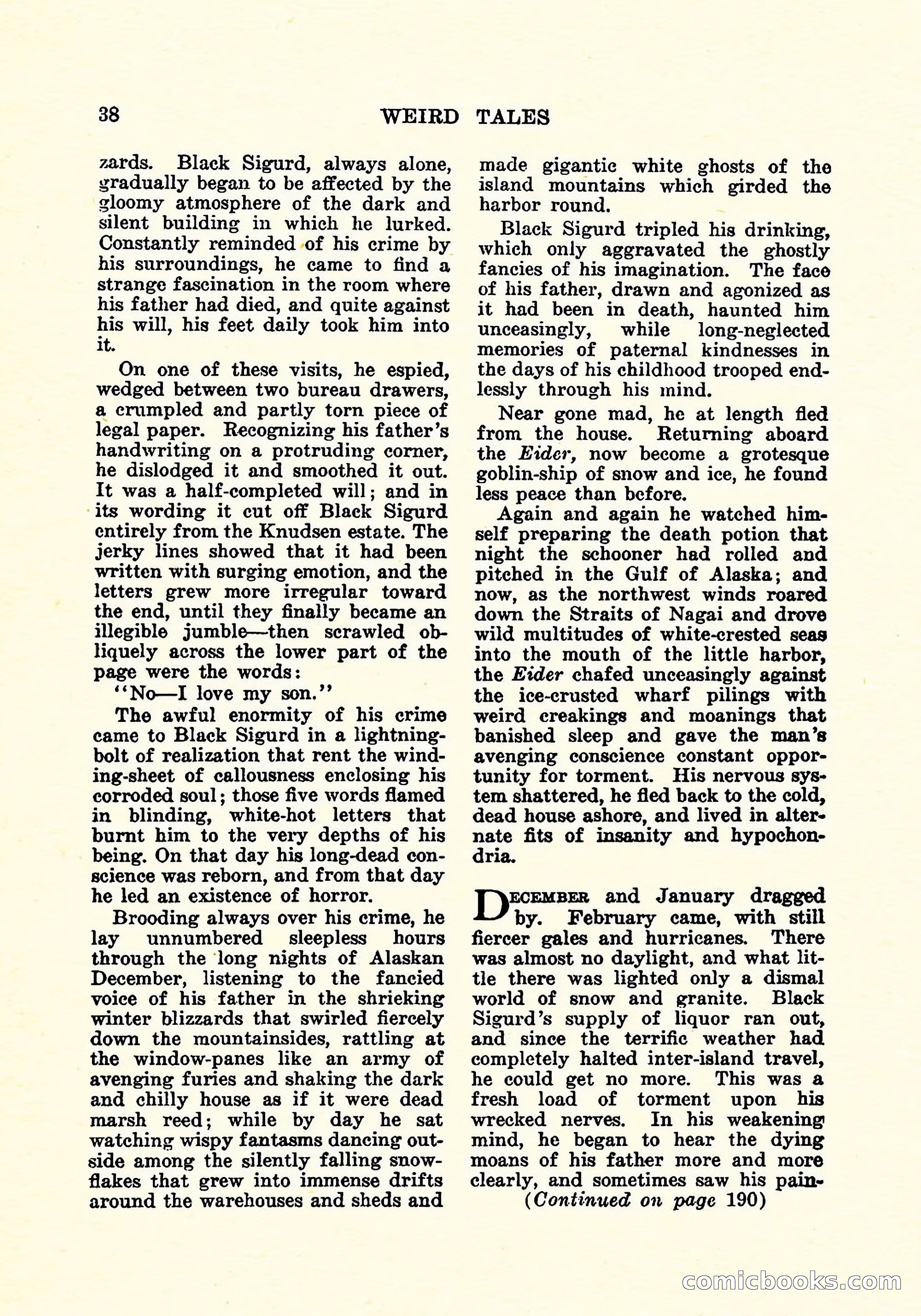 Weird Tales, Vol. 5, No. 3 — page 39 of 194