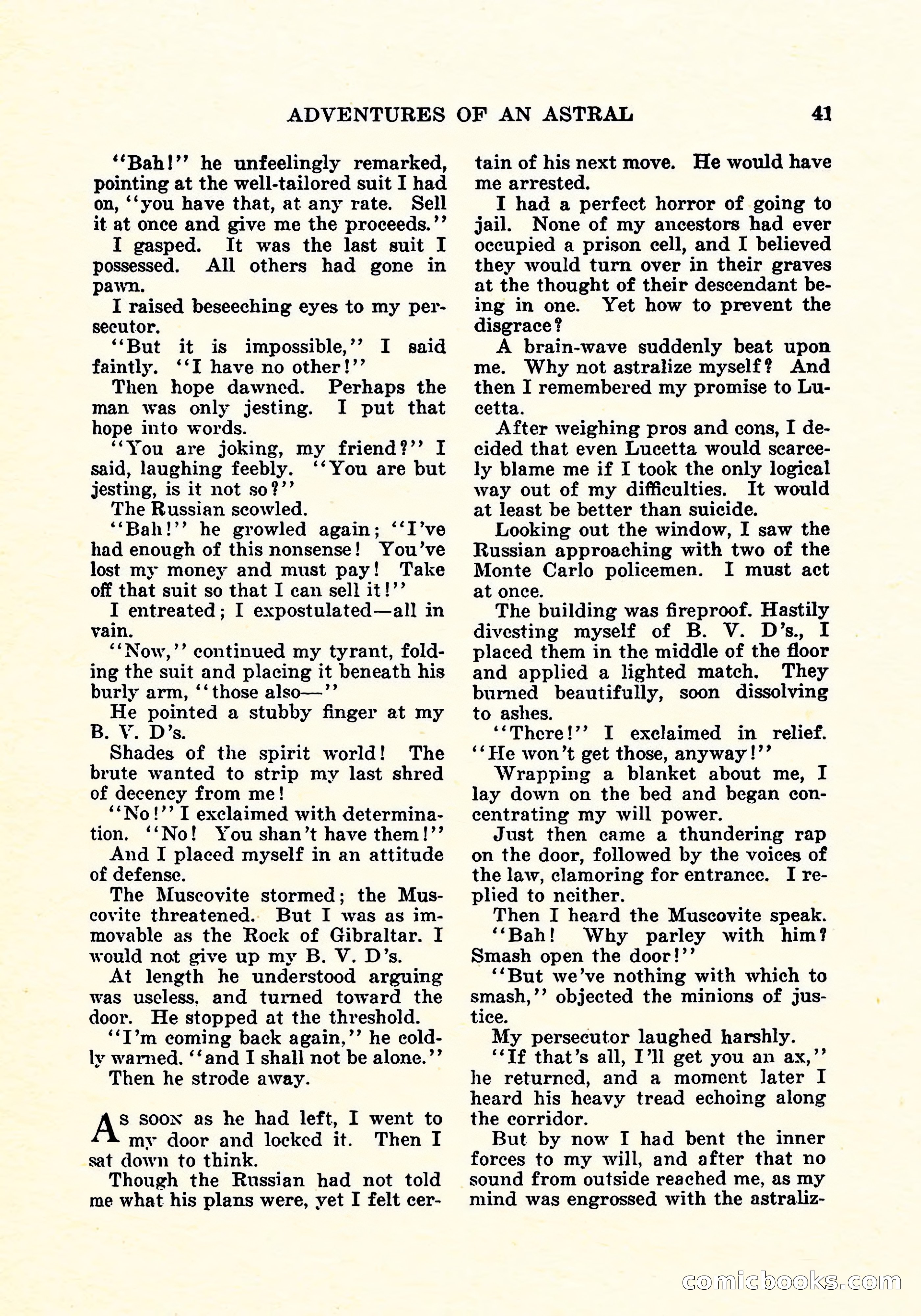 Weird Tales, Vol. 5, No. 3 — page 42 of 194