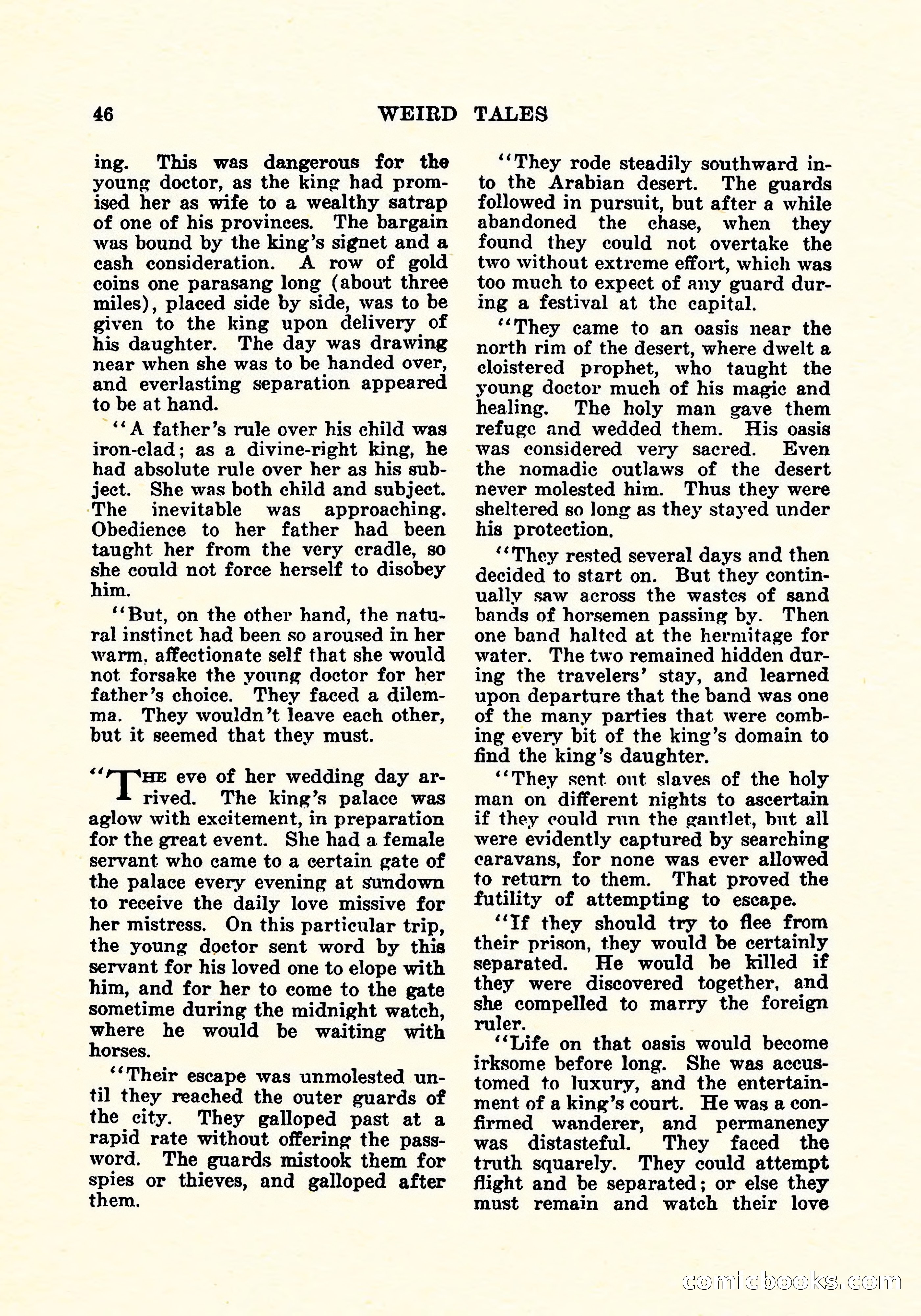 Weird Tales, Vol. 5, No. 3 — page 47 of 194