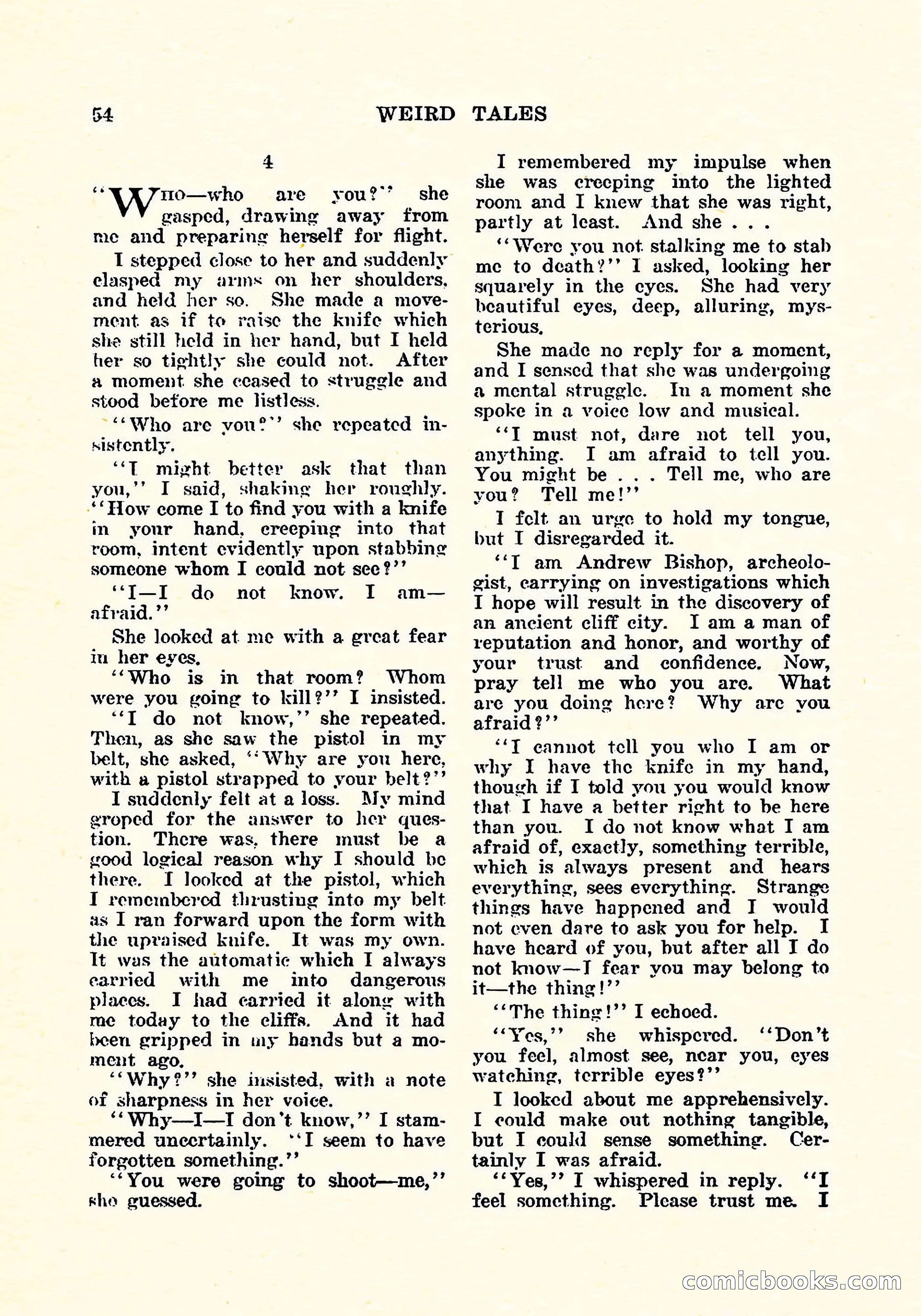 Weird Tales, Vol. 5, No. 3 — page 55 of 194