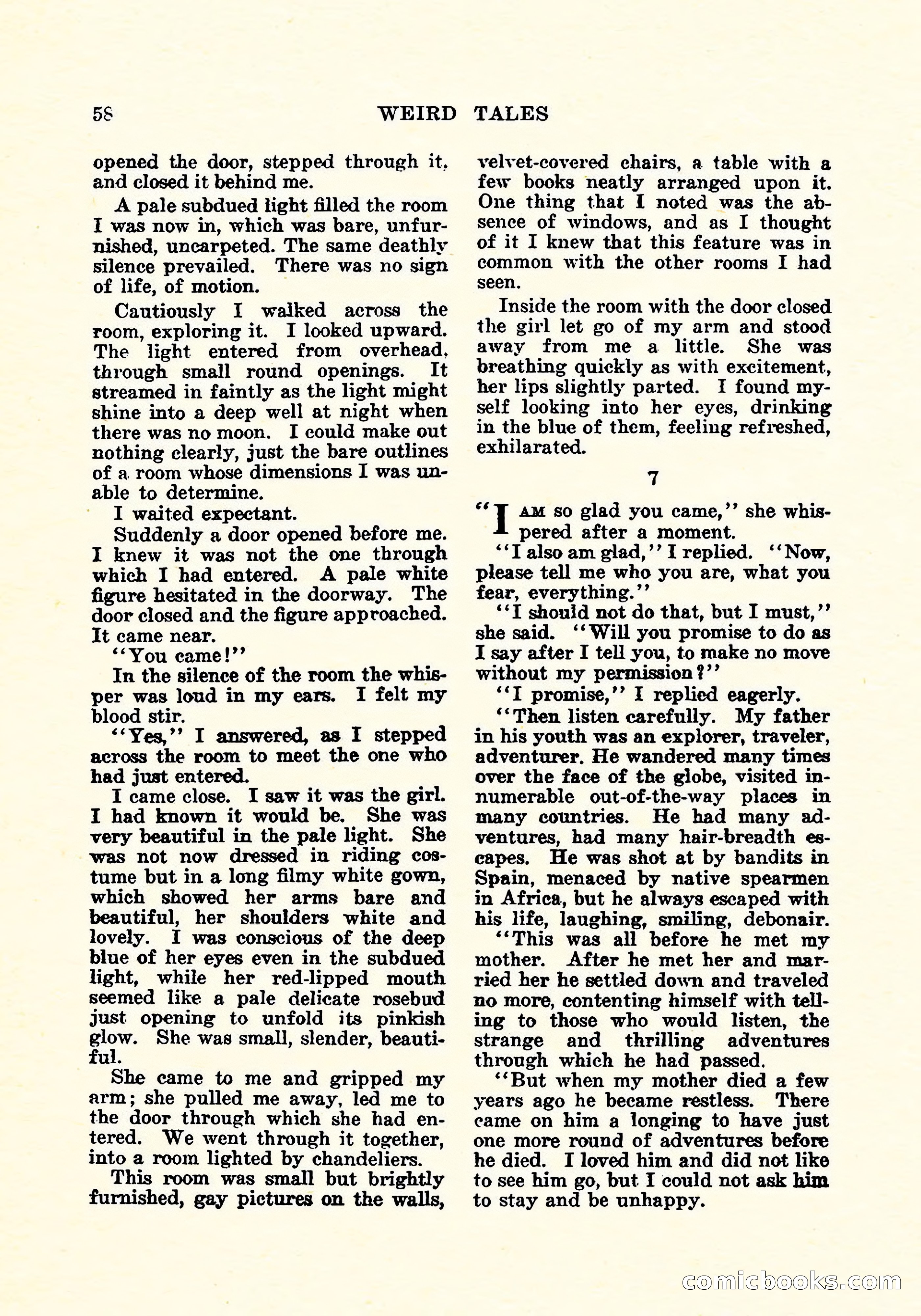 Weird Tales, Vol. 5, No. 3 — page 59 of 194