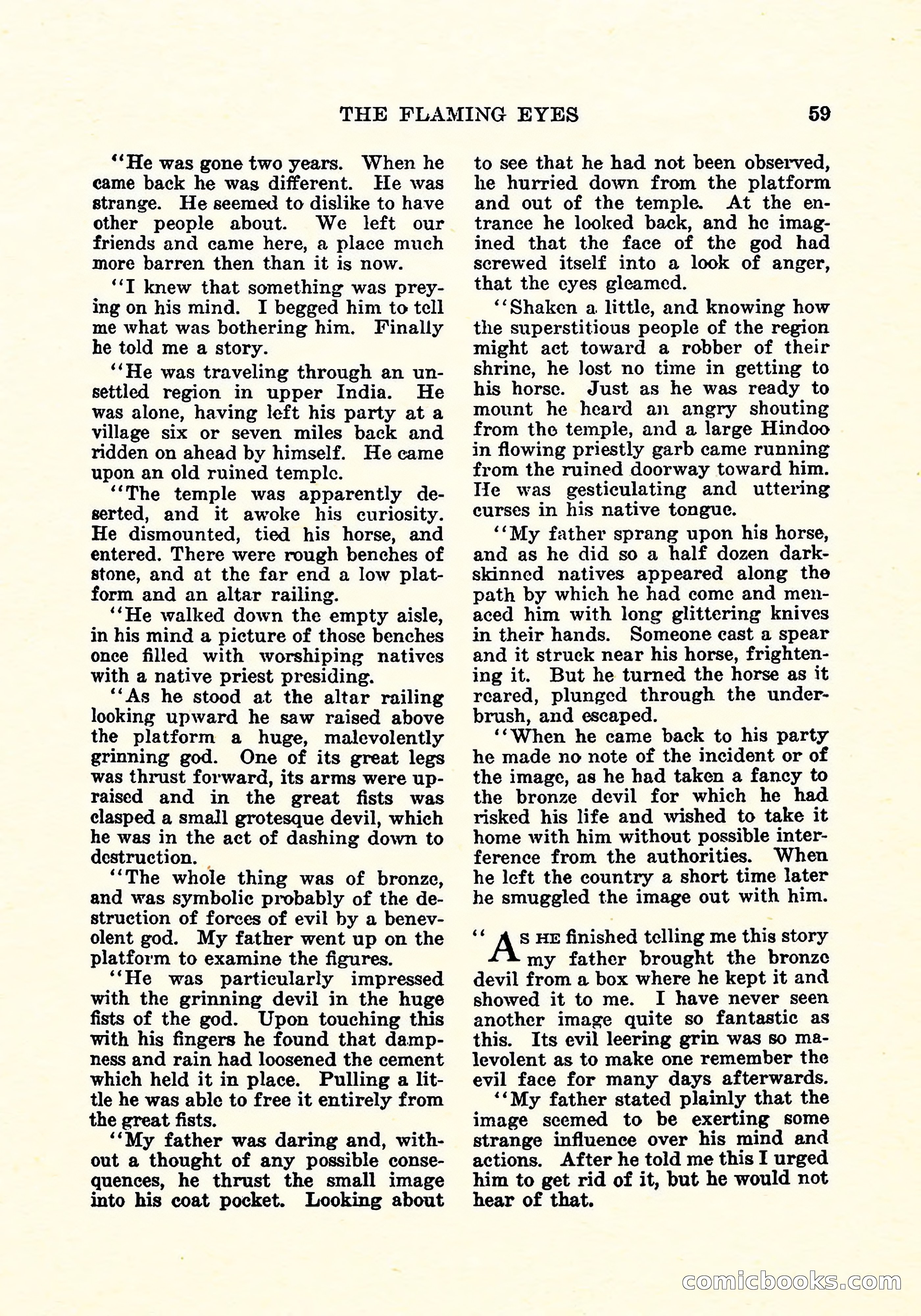 Weird Tales, Vol. 5, No. 3 — page 60 of 194