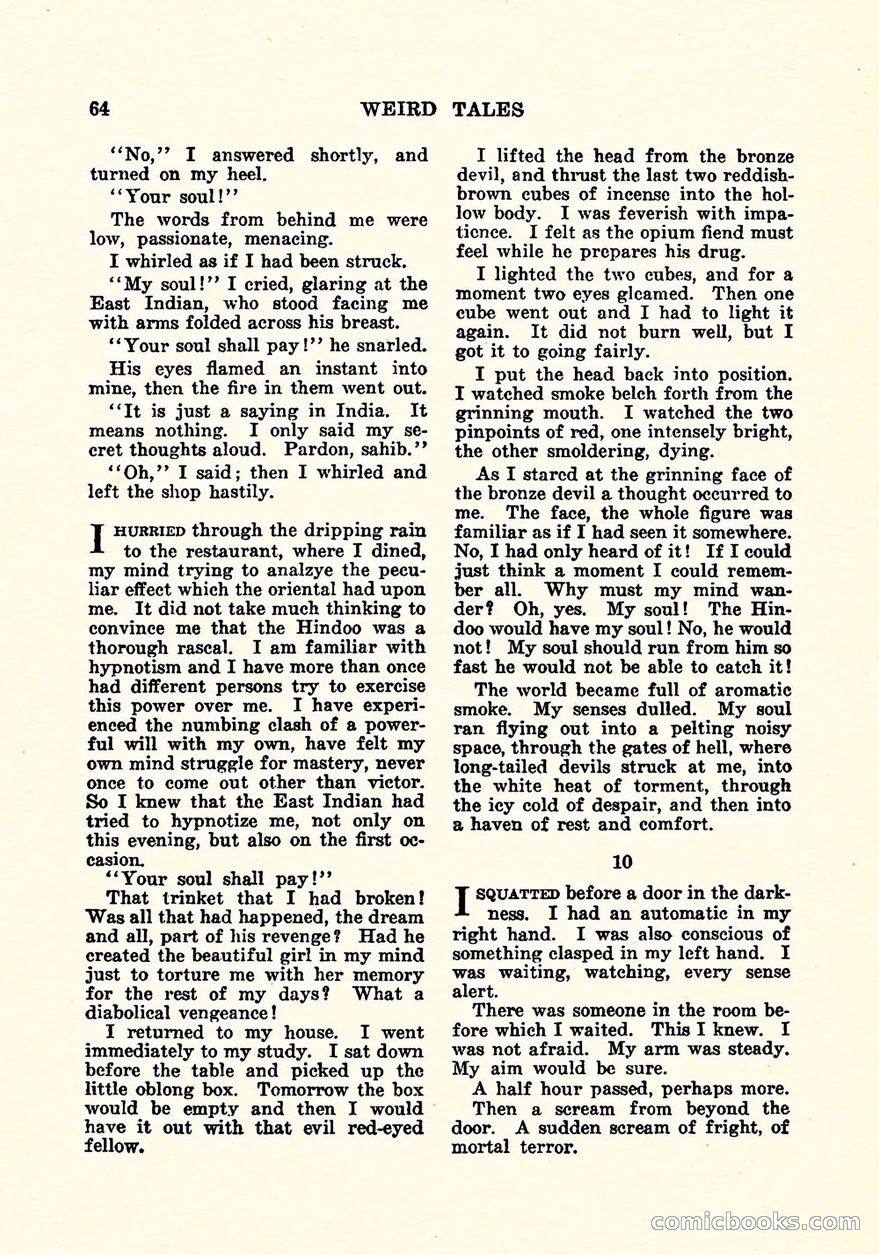 Weird Tales, Vol. 5, No. 3 — page 65 of 194
