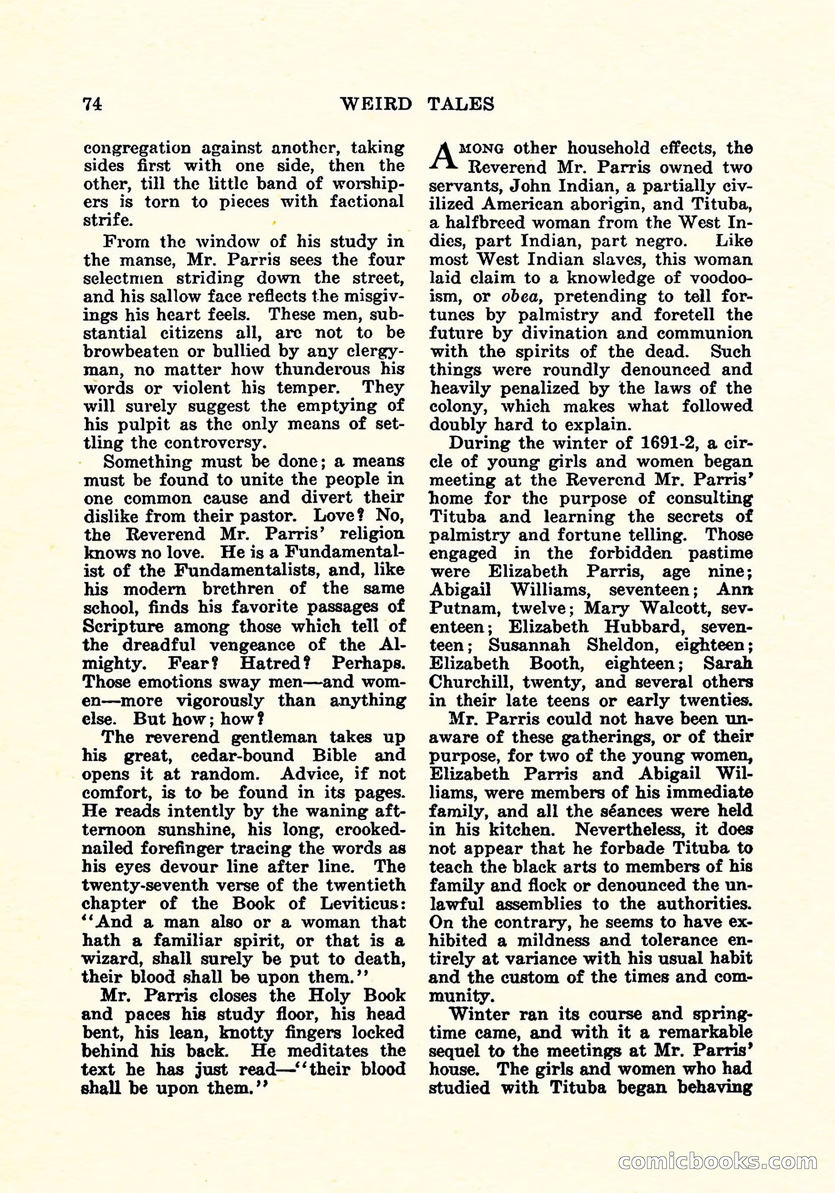 Weird Tales, Vol. 5, No. 3 — page 75 of 194